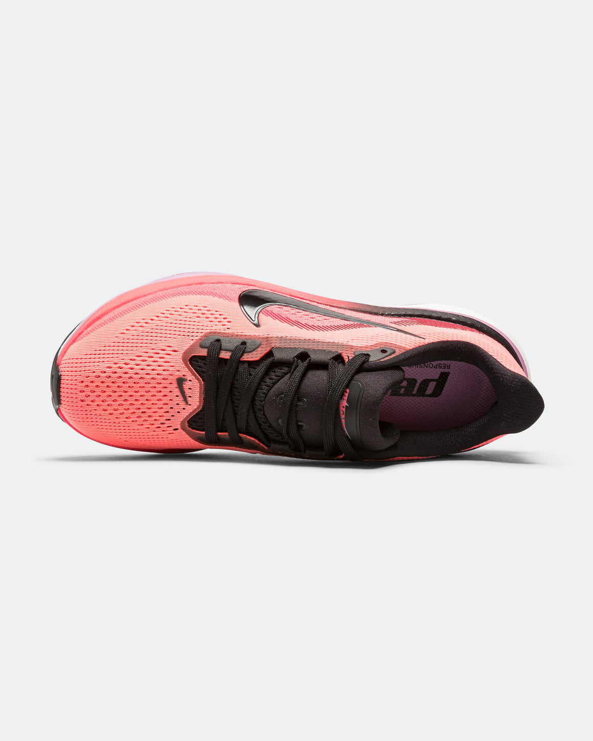 Nike - Womens Air Zoom Pegasus 42 - Lava Glow/Black-Flash Crimson-Lt Magenta - Up There Athletics