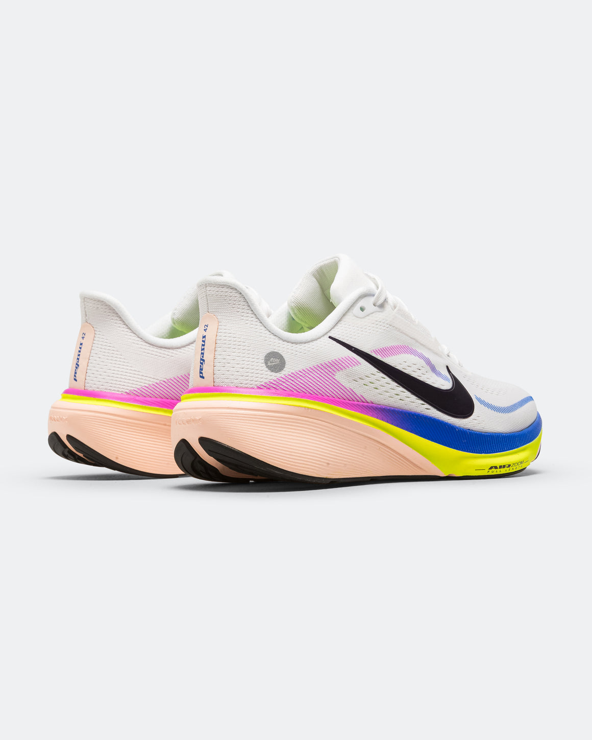 Nike - Womens Air Zoom Pegasus 42 RSG - White/Purple Dynasty-Volt-Crimson Tint - Up There Athletics