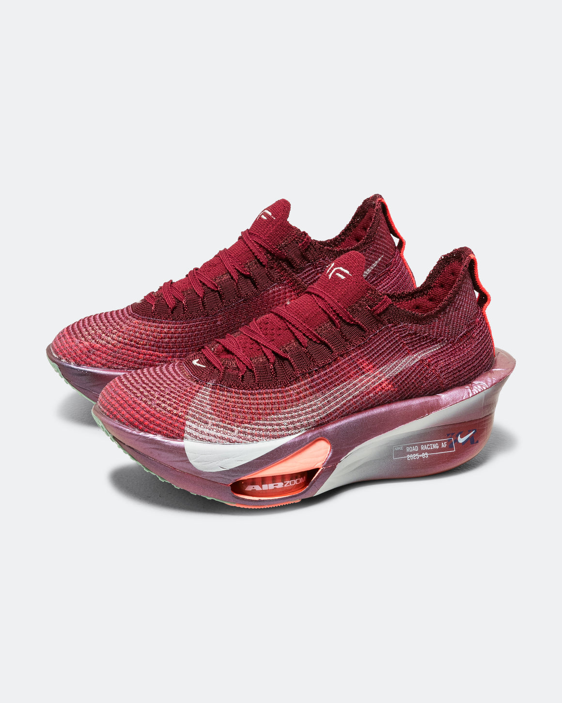 Nike - Womens Air Zoom Alphafly Next% 3 SE - Team Red/Barely Green-Bright Crimson - Up There Athletics