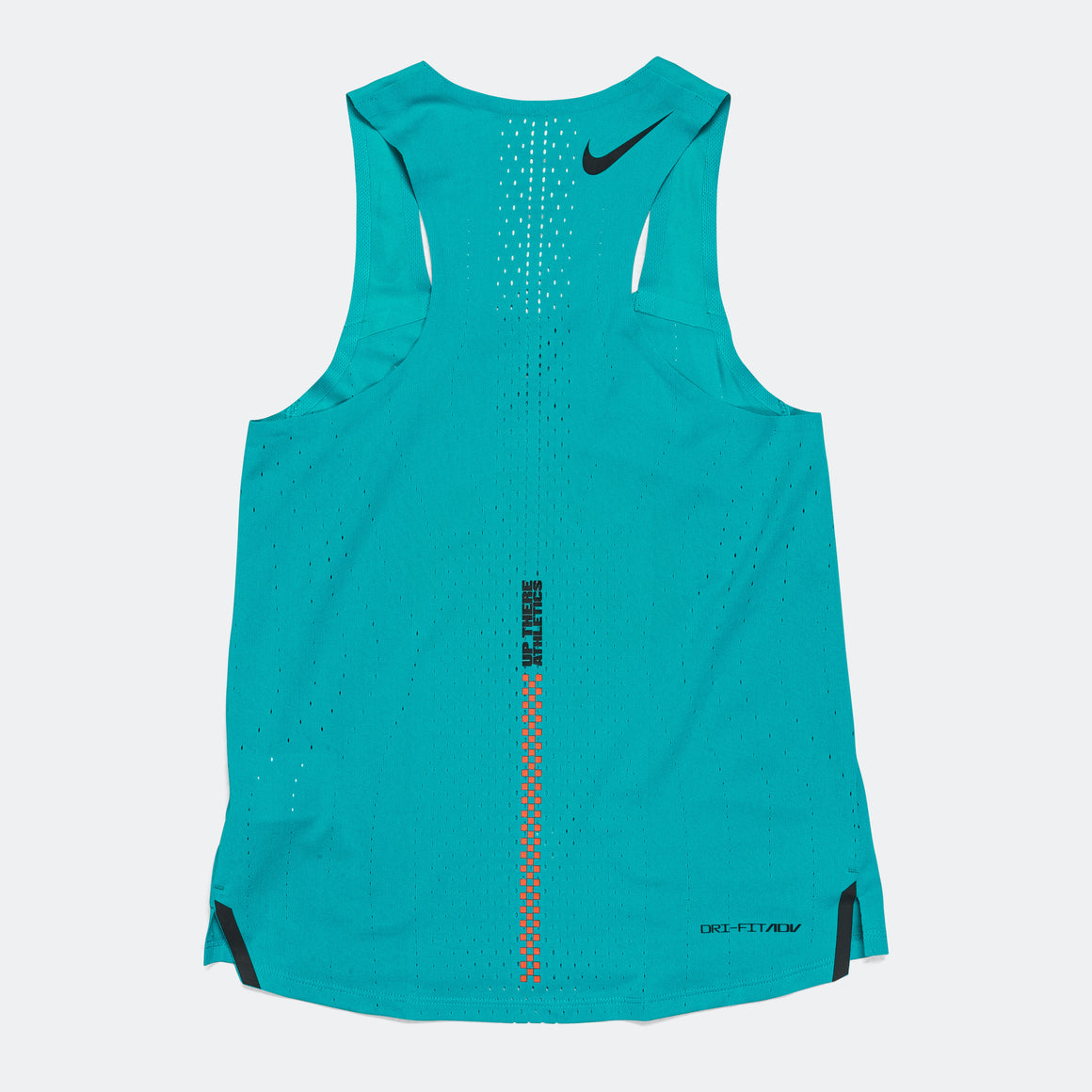 Nike - Womens Dri-FIT ADV AeroSwift Singlet - UTA NMMF Rapid Teal - Up There Athletics