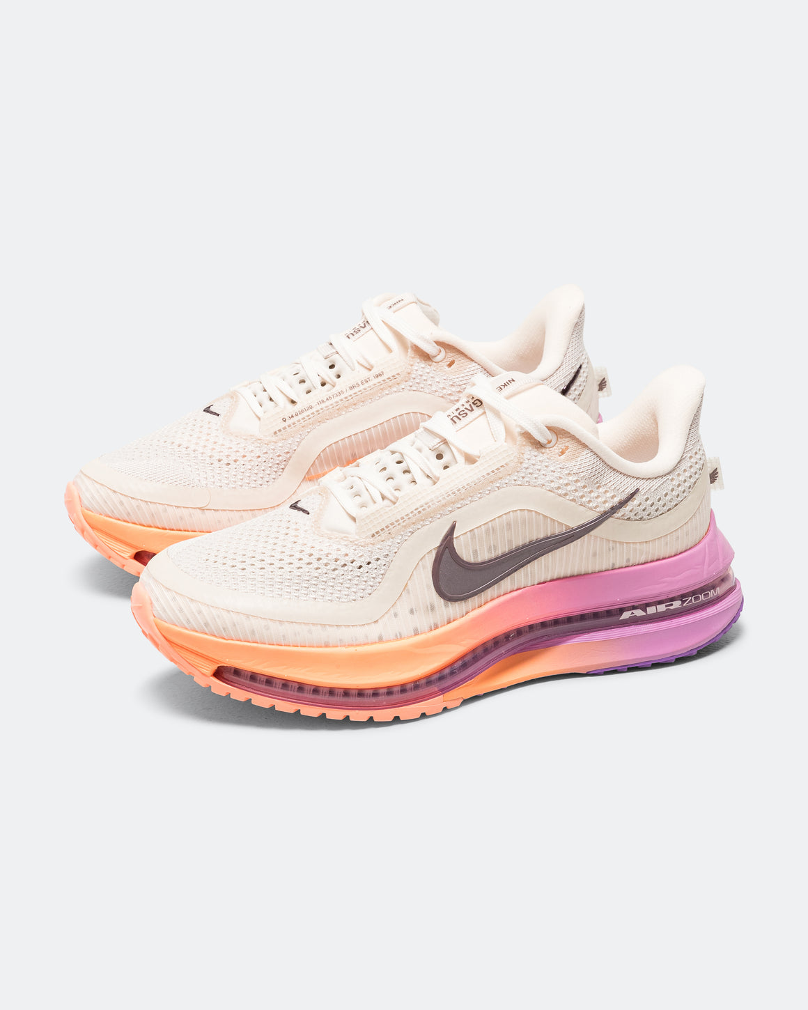 Nike - Womens Pegasus Premium - Chalk/Tattoo-Orange Pulse-Lt Magenta - Up There Athletics