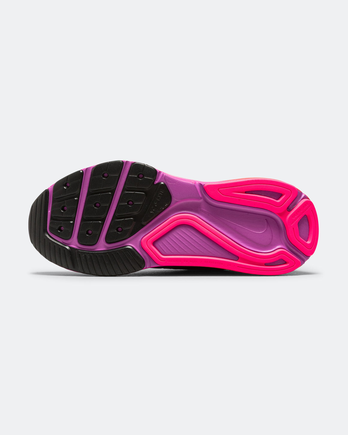 Nike - Womens Structure 26 - Black/Black-Hyper Pink-Laser Crimson - Up There Athletics