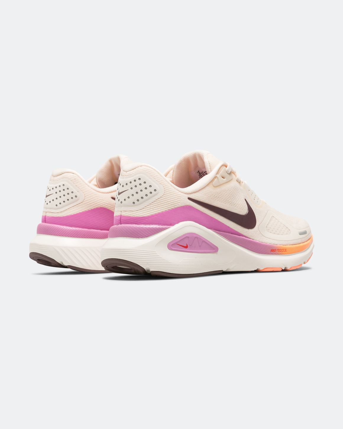 Nike - Womens Structure 26 - Chalk/Tattoo-Lt Magenta-Orange Pulse - Up There Athletics