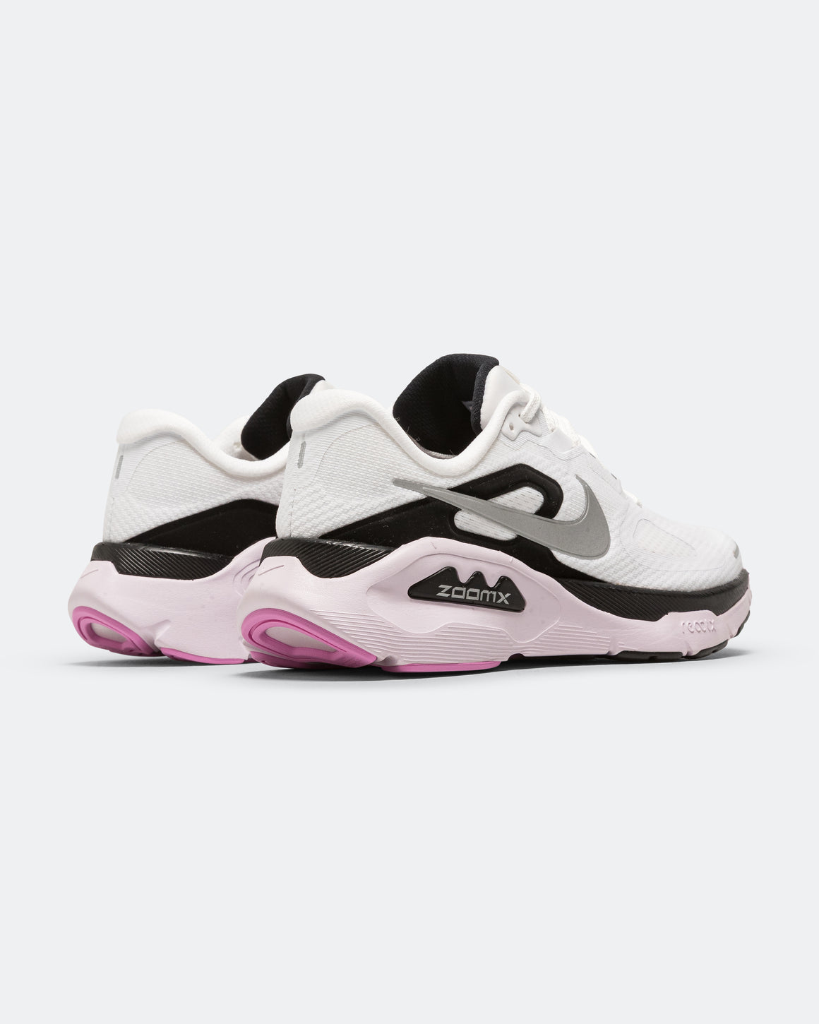 Nike - Womens Structure Plus - White/Metallic Silver-Black - Up There Athletics