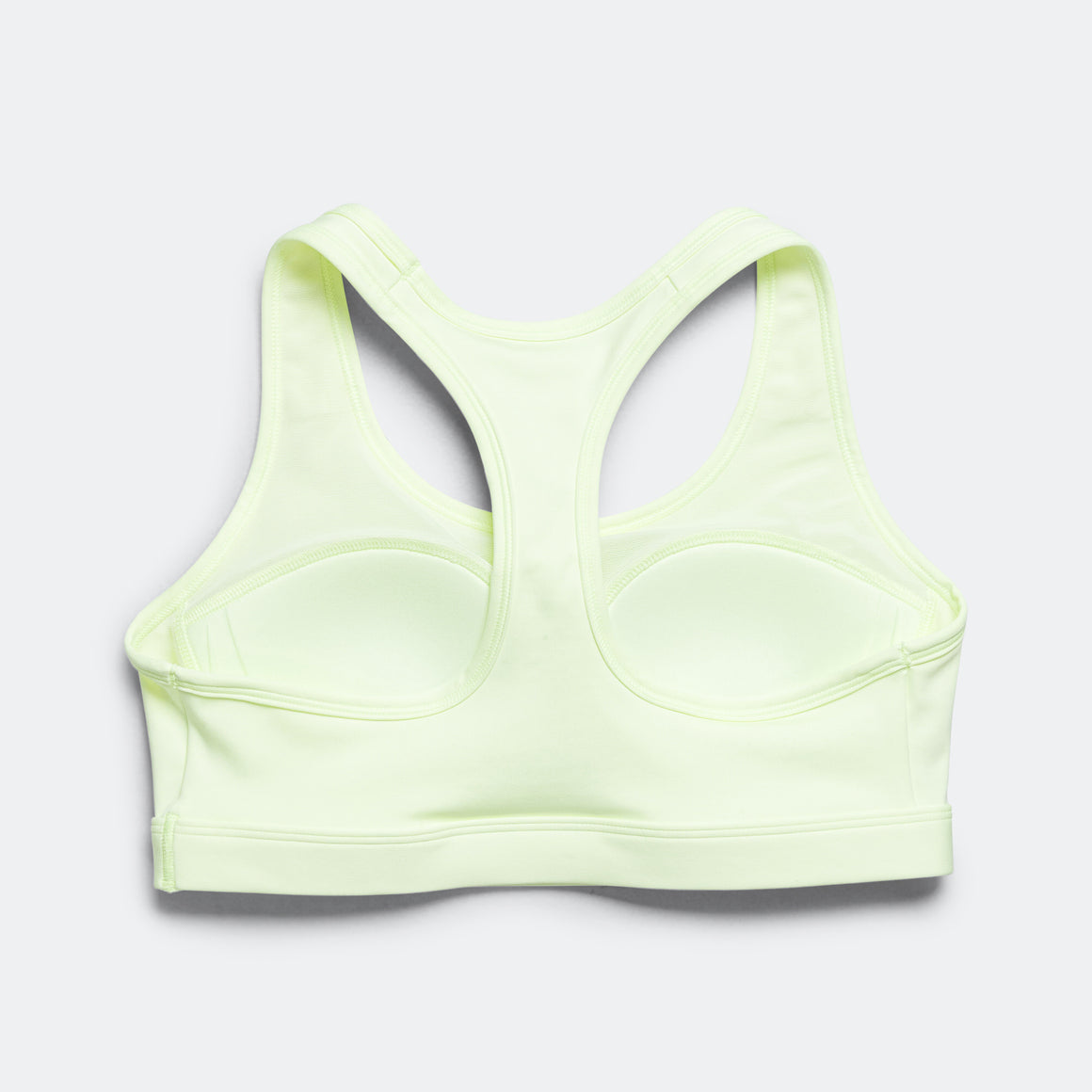 Nike - Womens Swoosh Medium Support Sports Bra - Barley Volt/White - Up There Athletics