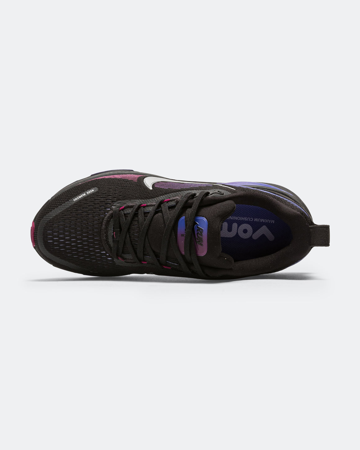 Nike - Womens Vomero 18 - Black/Metallic Silver-Persian Violet - Up There Athletics