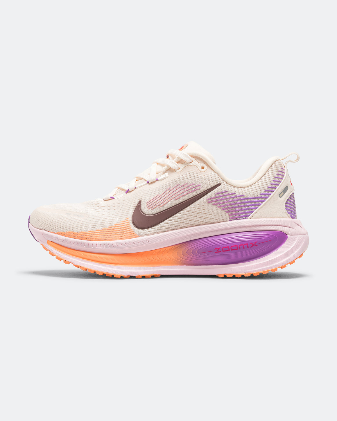 Nike - Womens Vomero 18 - Chalk/Tattoo-Pink Foam-Bright Violet - Up There Athletics