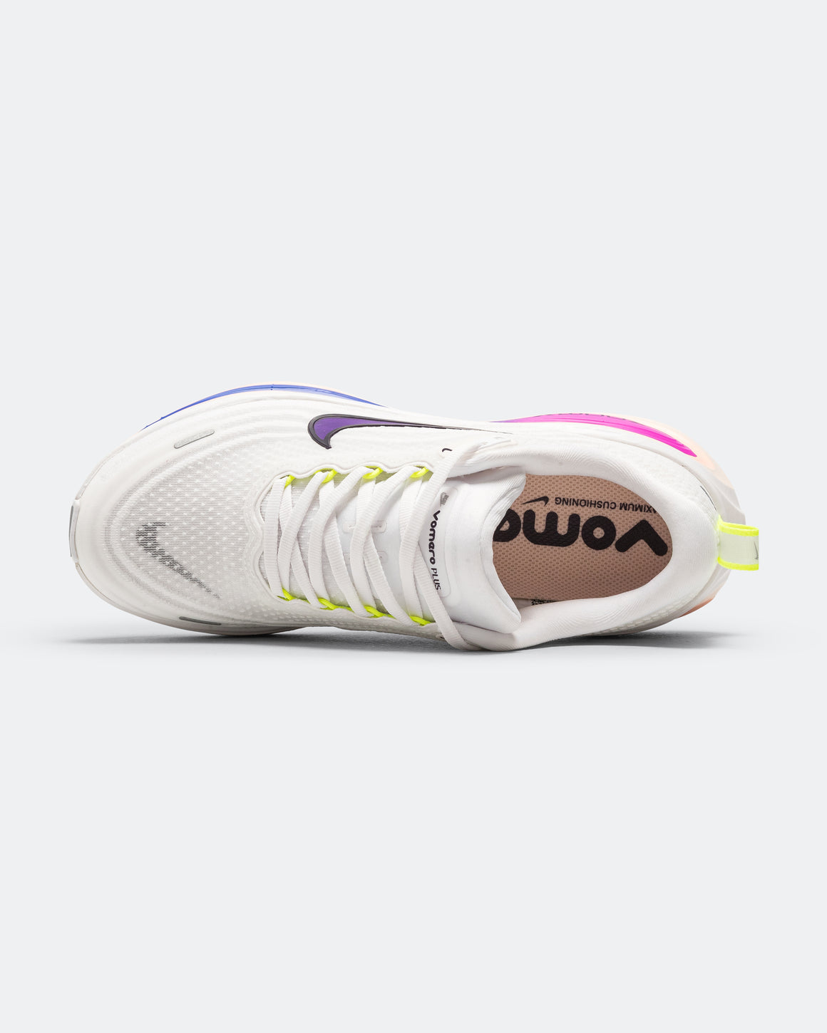 Nike - Womens Vomero Plus RSG - White/Purple Dynasty-Crimson Tint - Up There Athletics