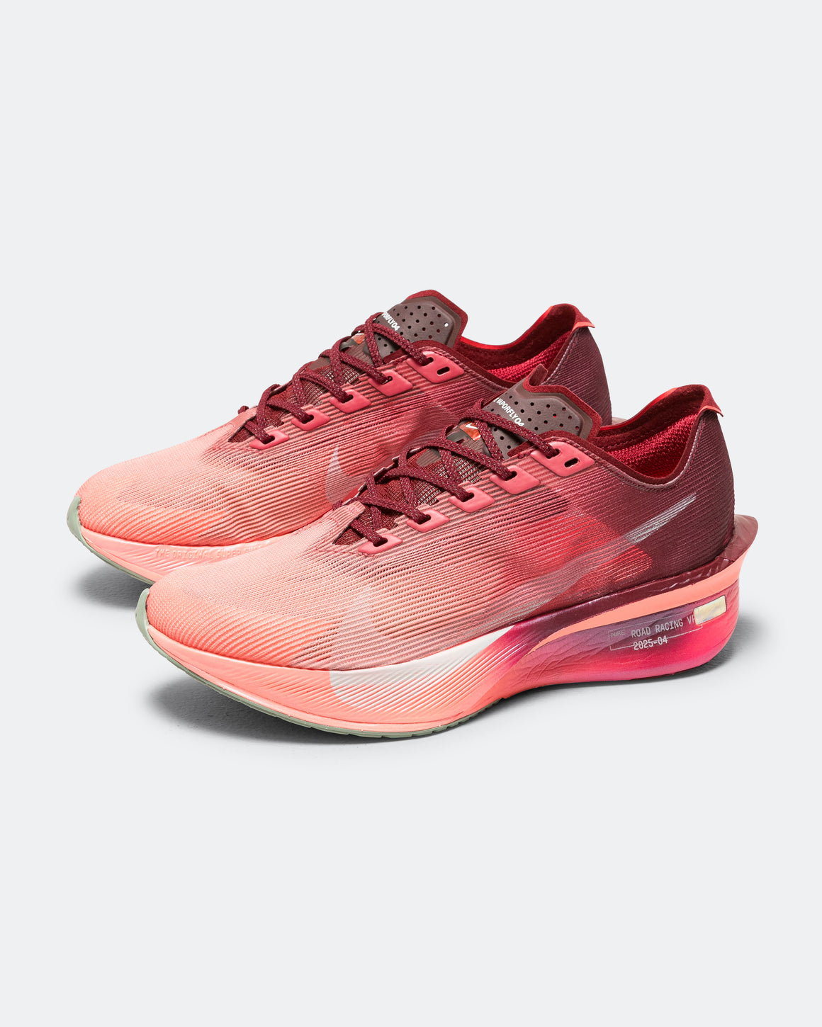 Nike - Womens ZoomX Vaporfly Next% 4 SE - Team Red/Barely Green-Atomic Pink - Up There Athletics