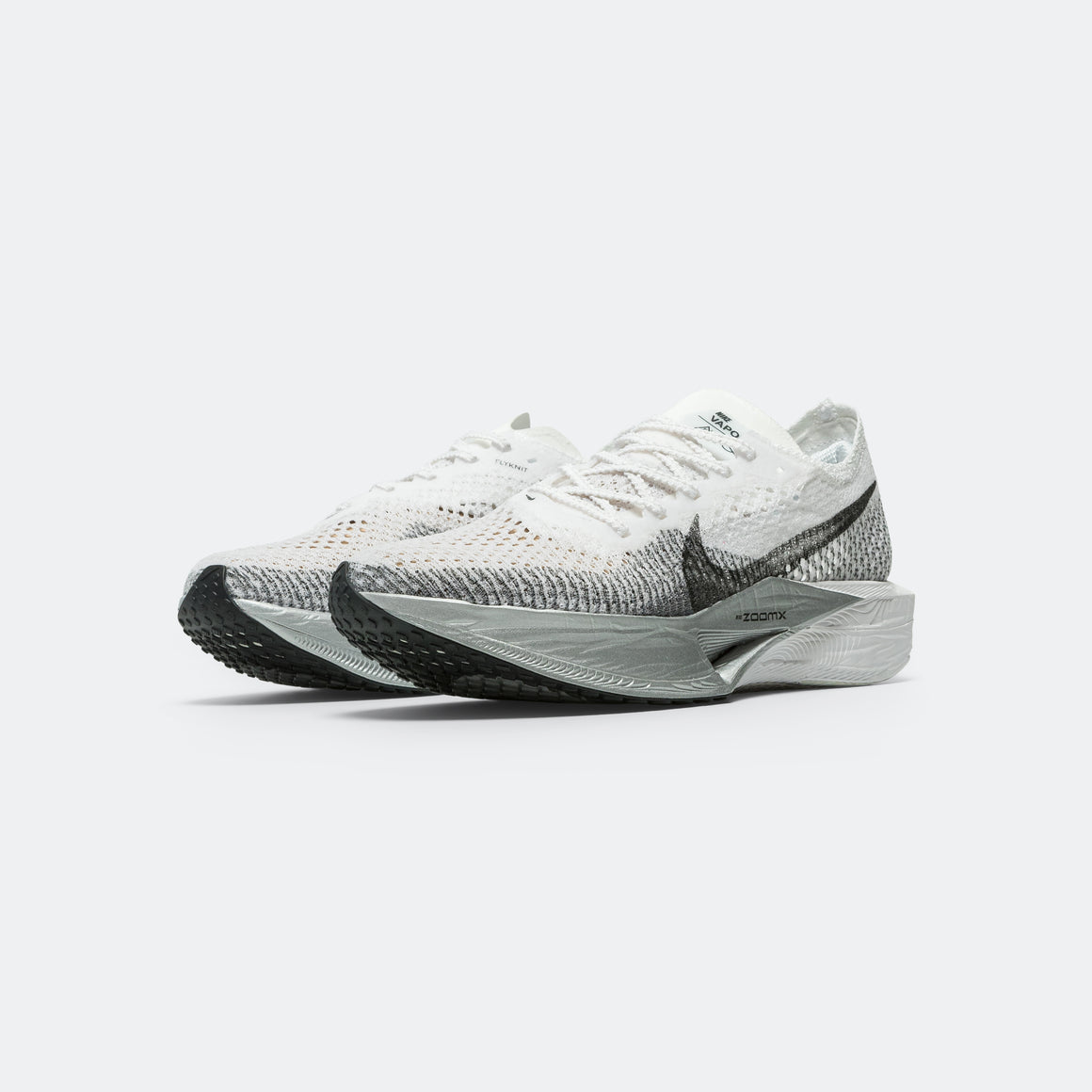 Nike - Mens ZoomX Vaporfly Next% 3 - White/Dk. Smoke Grey-Particle Grey - Up There Athletics