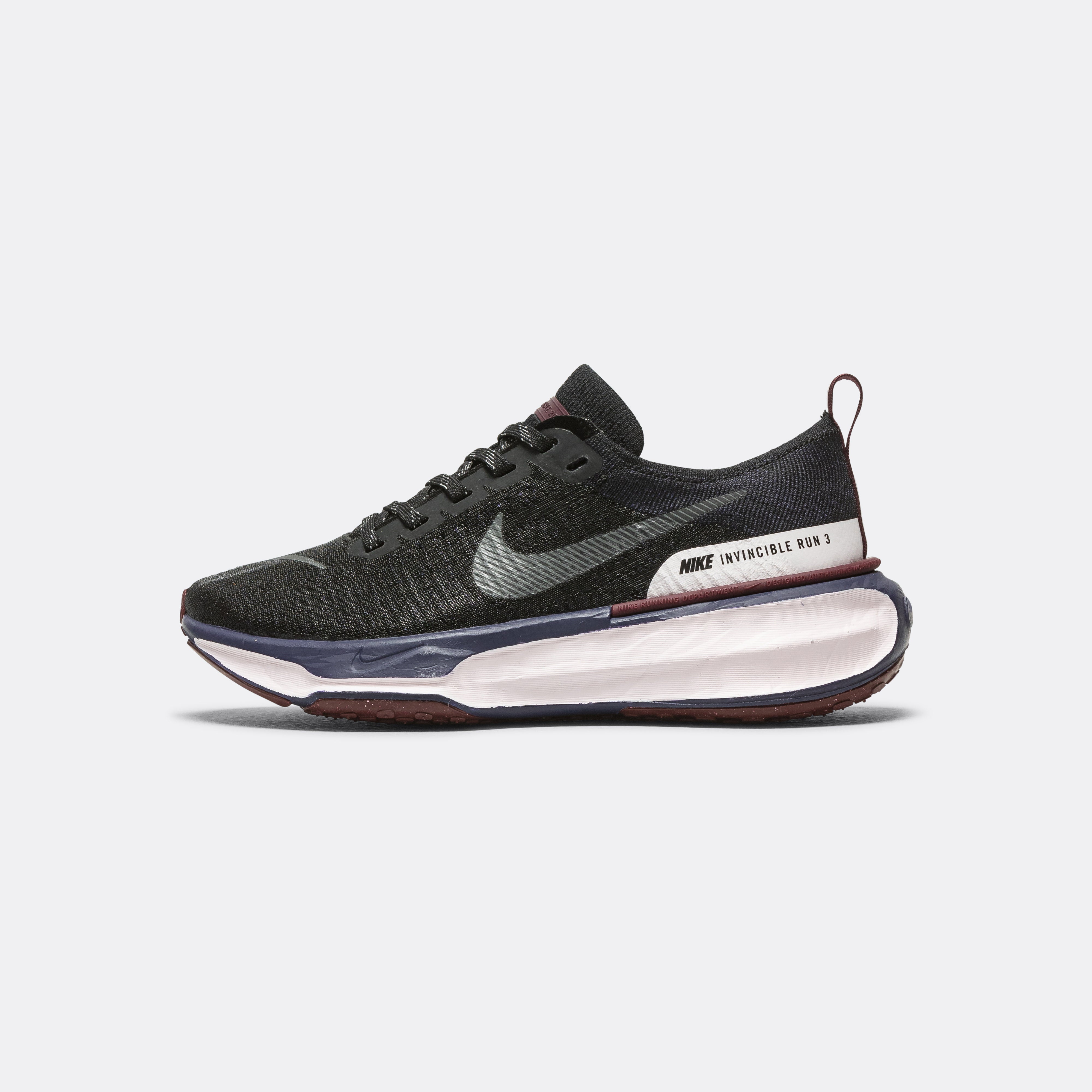 Nike Womens ZoomX Invincible Run FK3 - Black/Iron Grey | Up There