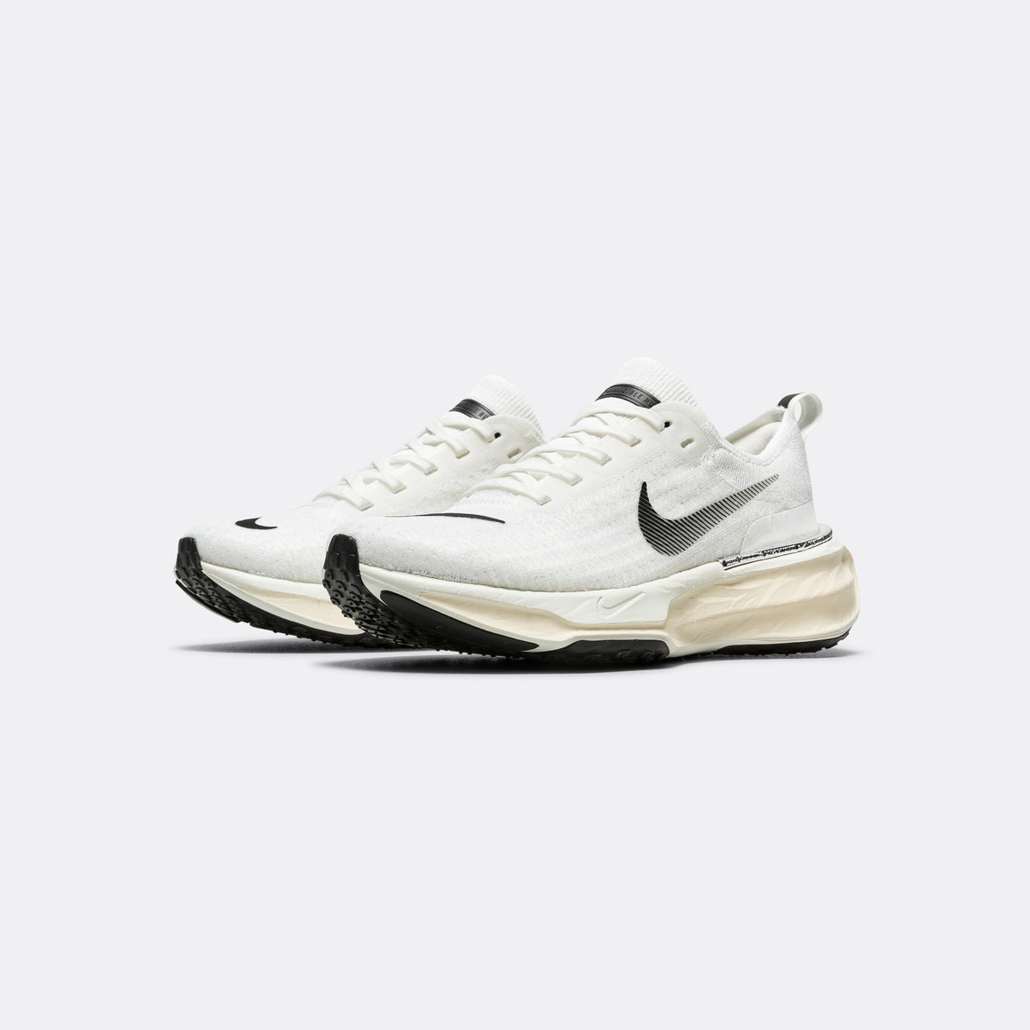 Nike - Womens ZoomX Invincible Run FK 3 - Summit White/Black-Sail - Up There Athletics
