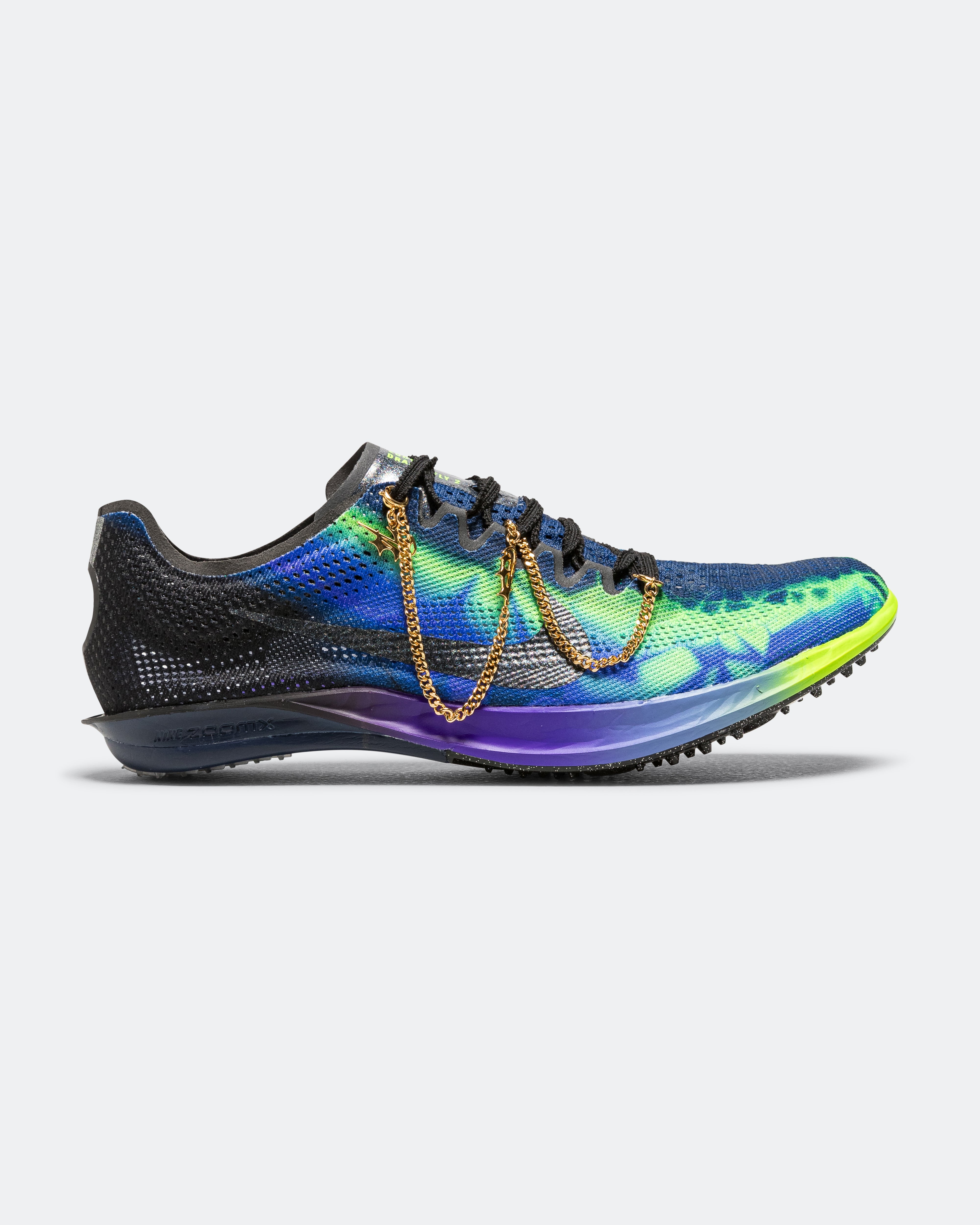 Nike - ZoomX Dragonfly 2 GLAM - Fierce Purple/Black-Flash Crimson