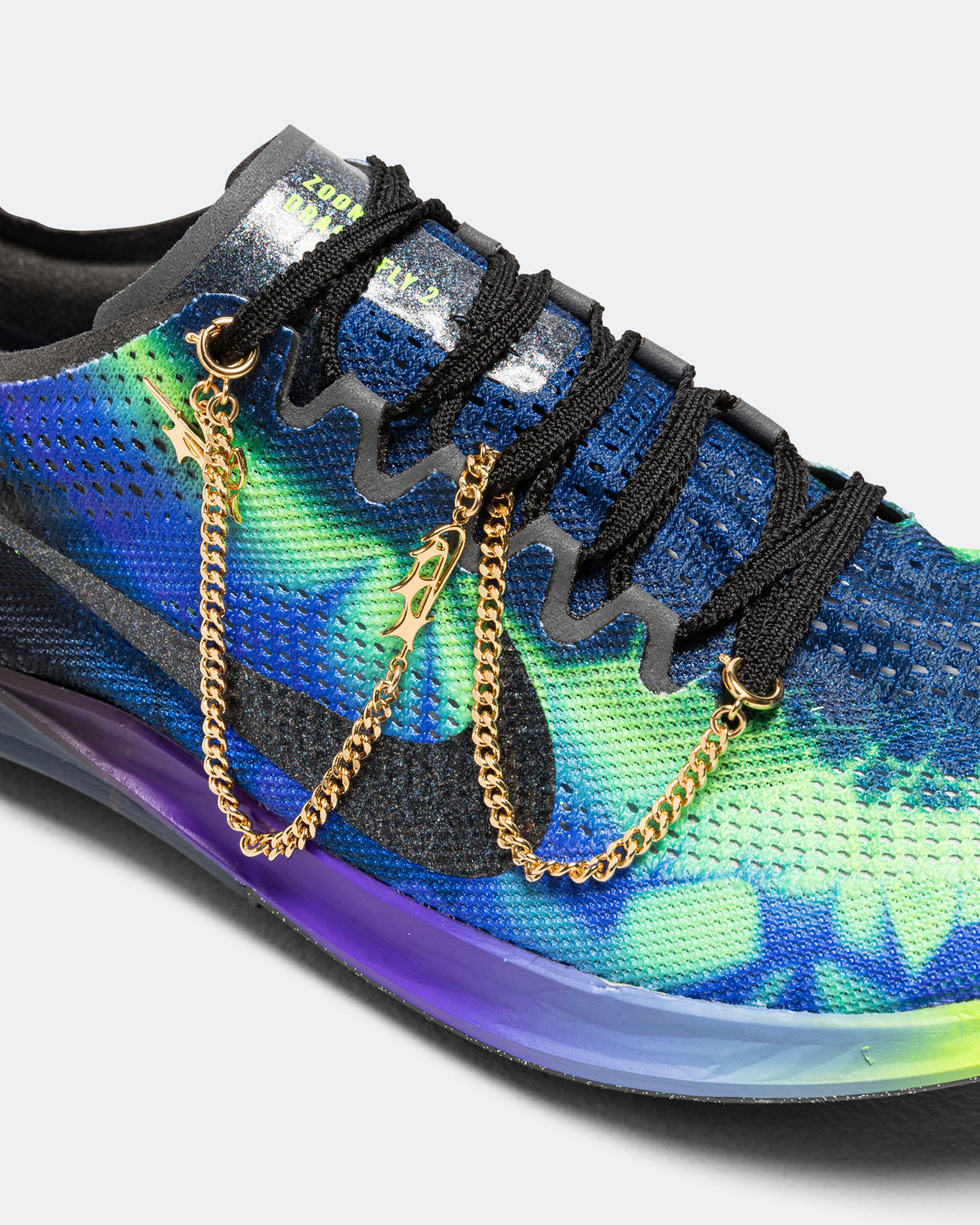 Nike - ZoomX Dragonfly 2 GLAM - Fierce Purple/Black-Flash Crimson - Up There Athletics