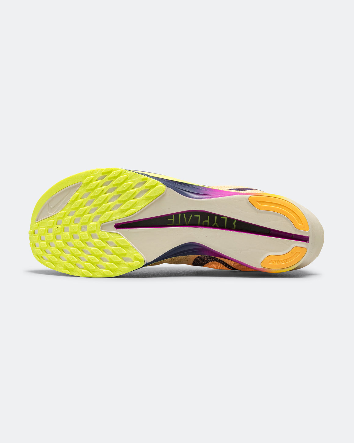 Nike - ZoomX Streakfly 2 - Citron Pulse/Indigo Burst-Laser Orange - Up There Athletics