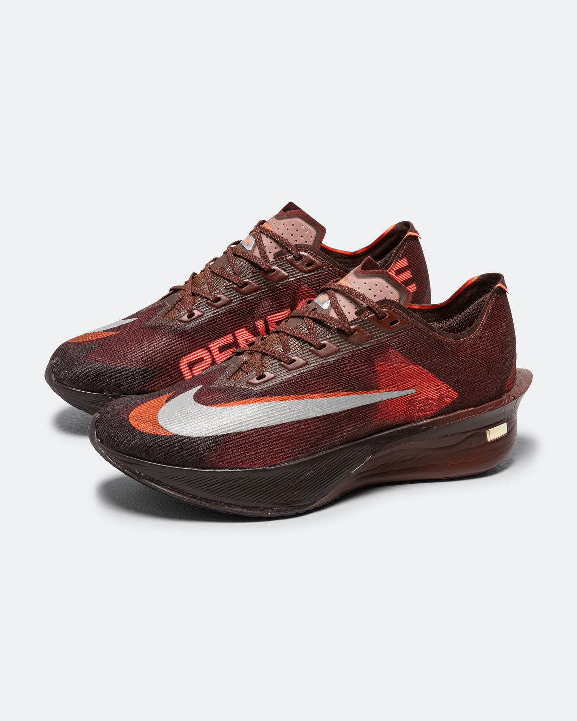 Nike - ZoomX Vaporfly Next% 4 Renegade - Brown Basalt/Hyper Crimson - Up There Athletics