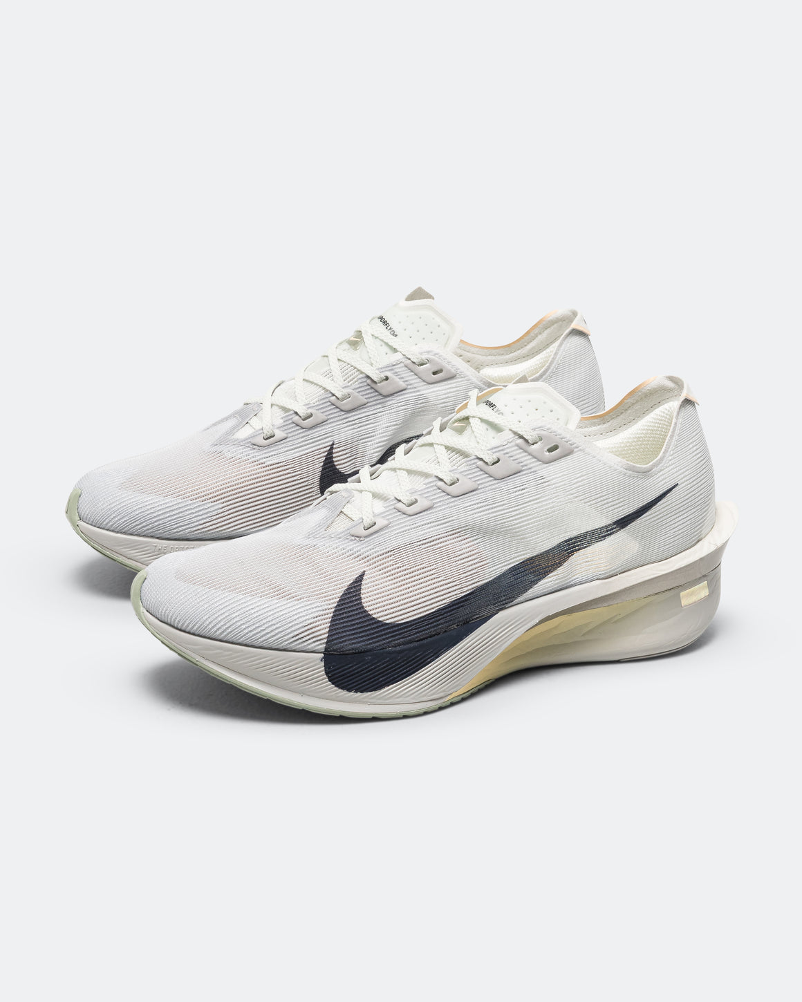 Nike - Mens ZoomX Vaporfly Next% 4 - Spruce Aura-Dark Obsidian-Grey Fog - Up There Athletics
