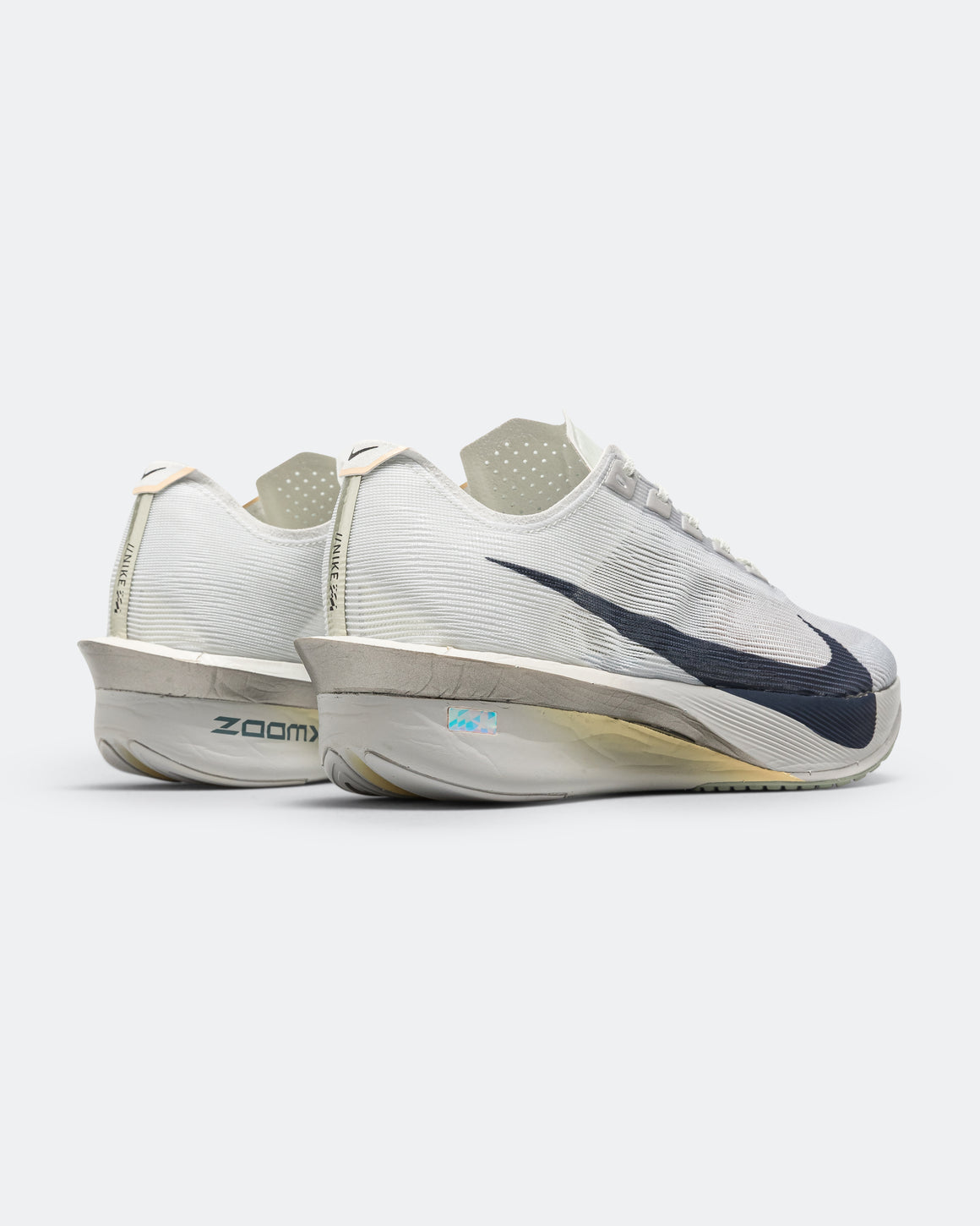 Nike - Mens ZoomX Vaporfly Next% 4 - Spruce Aura-Dark Obsidian-Grey Fog - Up There Athletics
