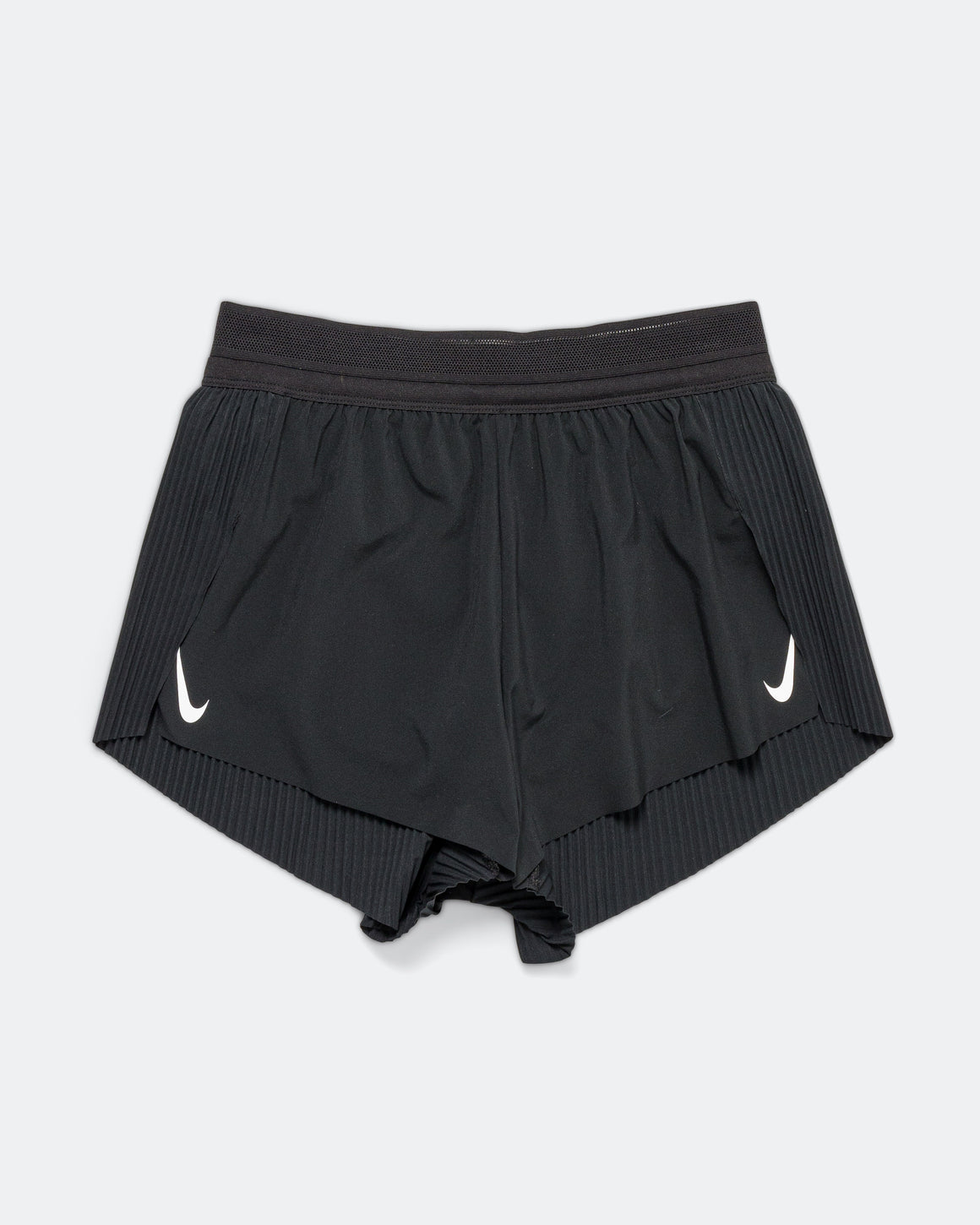 Nike - Womens Dri-FIT ADV Mid-Rise Brief-Lined 3in Running Shorts - Black - Up There Athletics