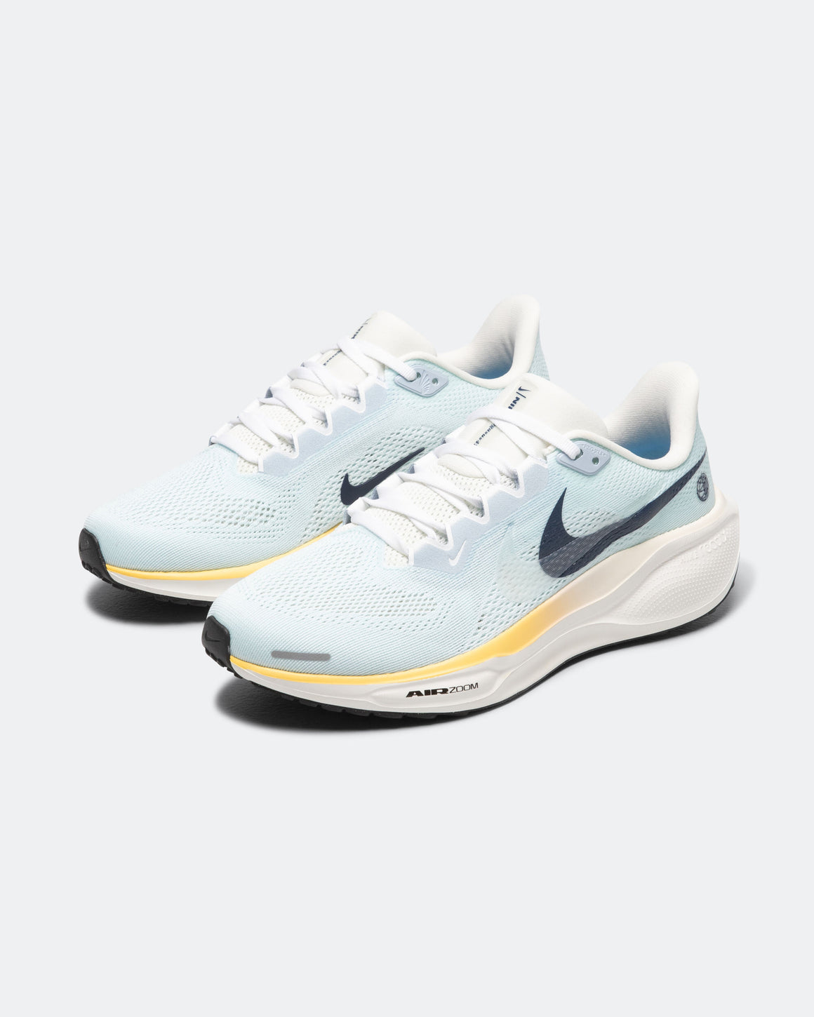 Nike - Womens Air Zoom Pegasus 41 - Glacier Blue/Midnight Navy-Sail - Up There Athletics