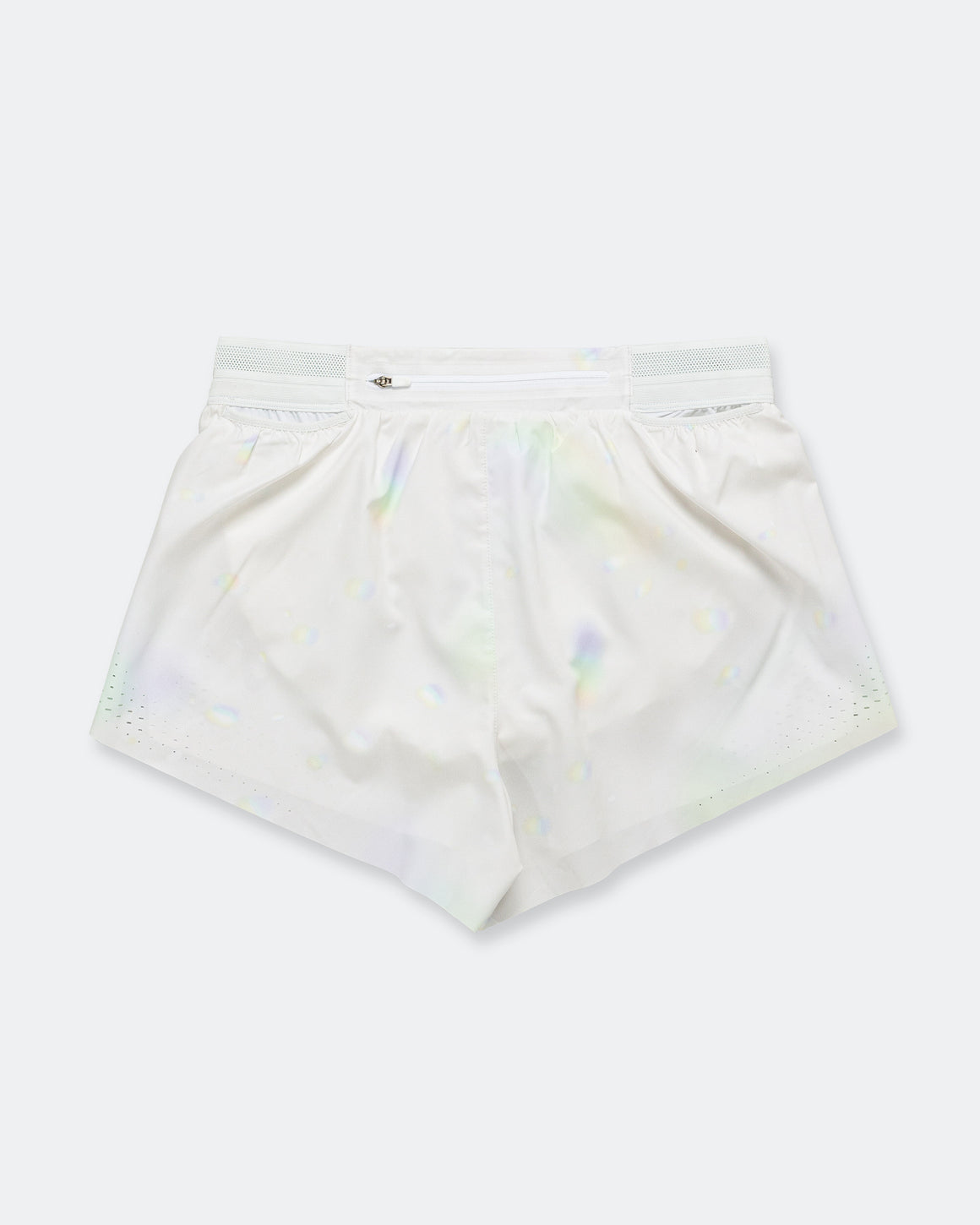 Nike - Womens Dri-FIT ADV AeroSwift Mid Rise 3in Short - Off White/White-Black - Up There Athletics