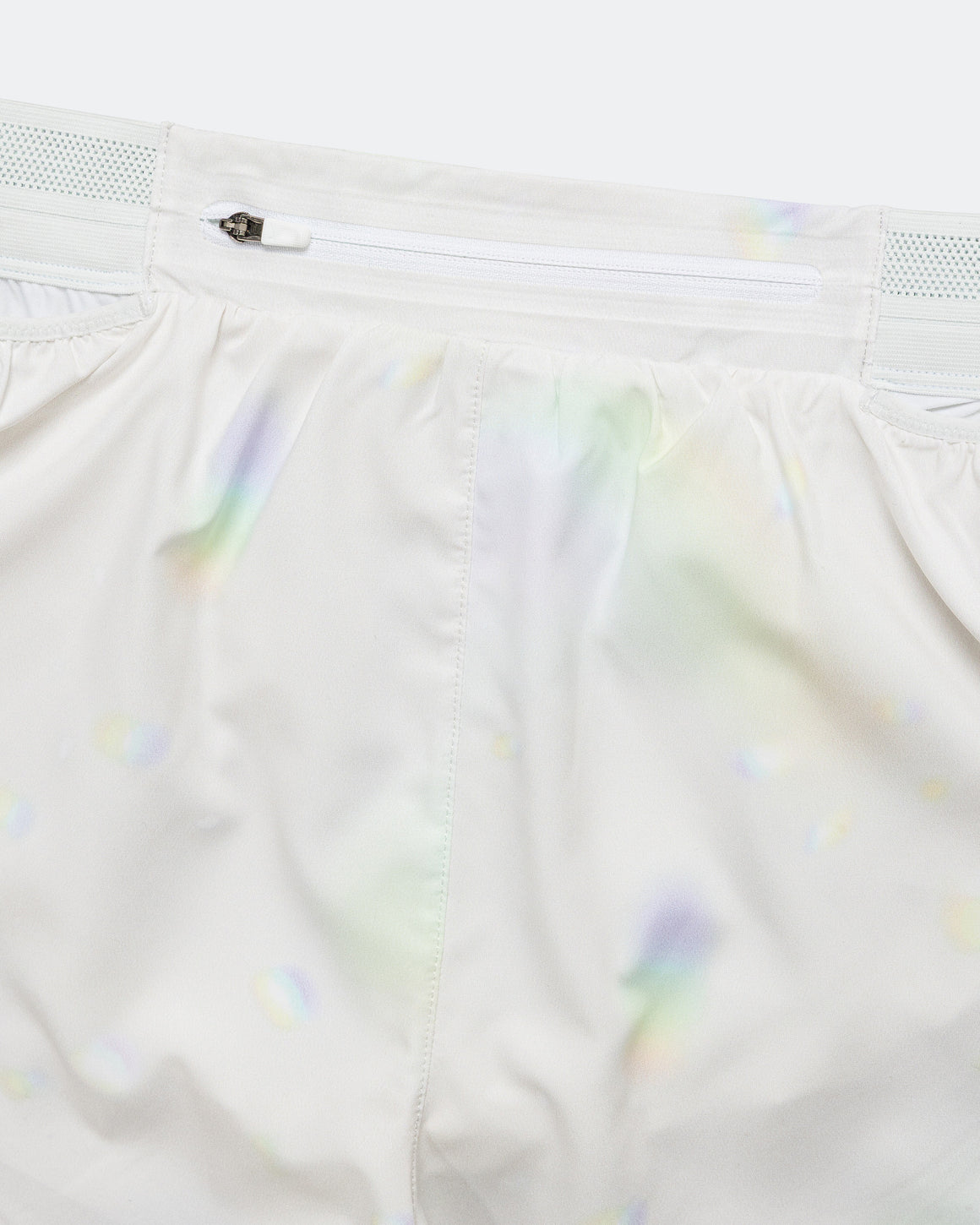 Nike - Womens Dri-FIT ADV AeroSwift Mid Rise 3in Short - Off White/White-Black - Up There Athletics