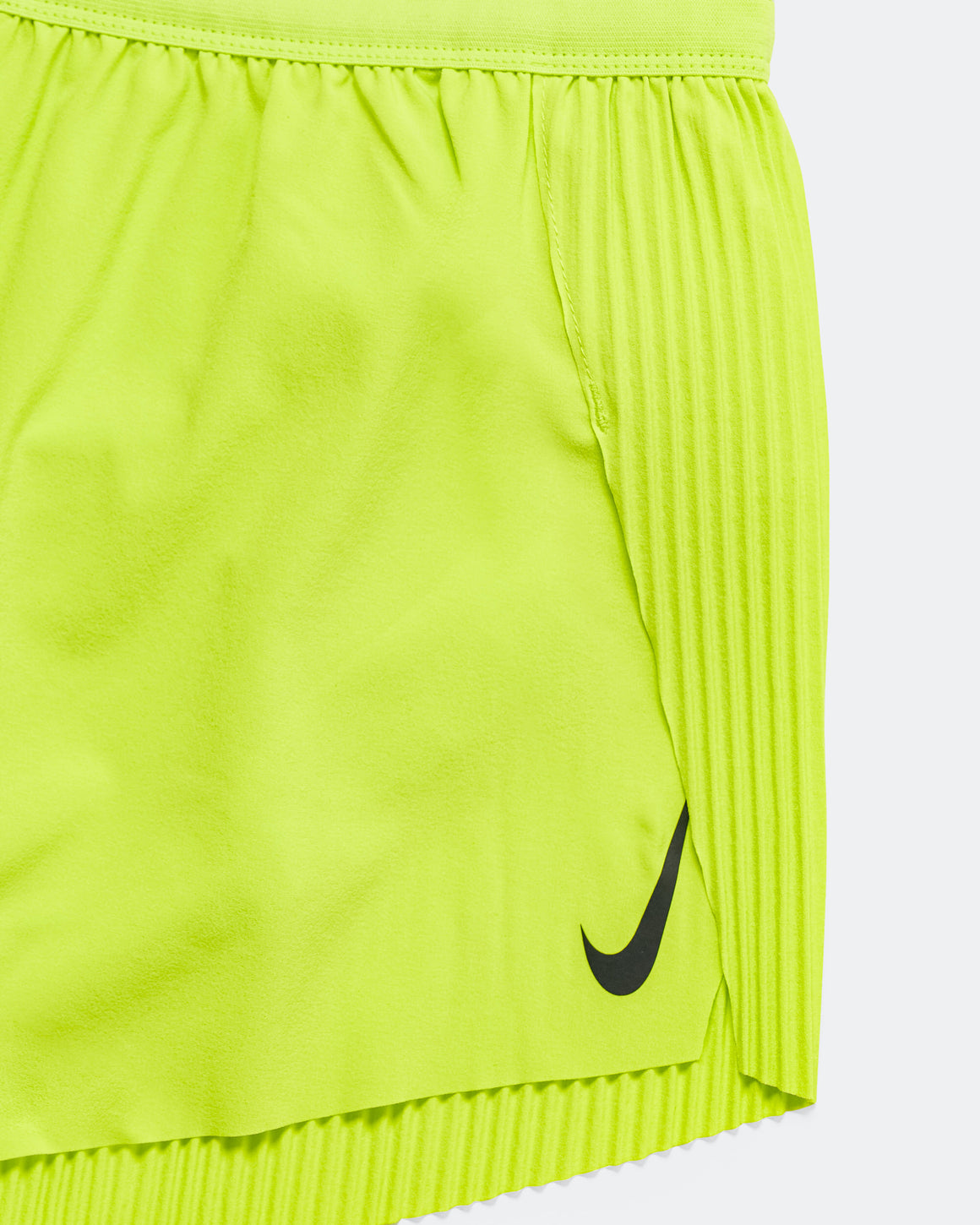 Nike - Womens Dri-FIT ADV Mid-Rise Brief-Lined 3in Running Shorts - Cyber/Black - Up There Athletics