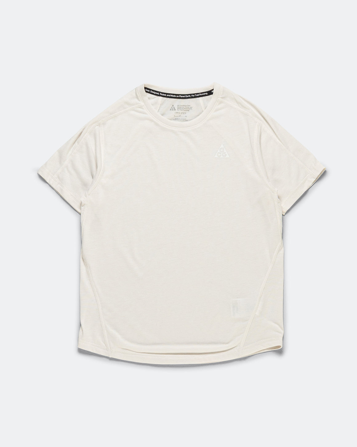 Nike ACG - Womens Dri-FIT Short-Sleeve Trail Running Top - Phantom/Summit White - Up There Athletics