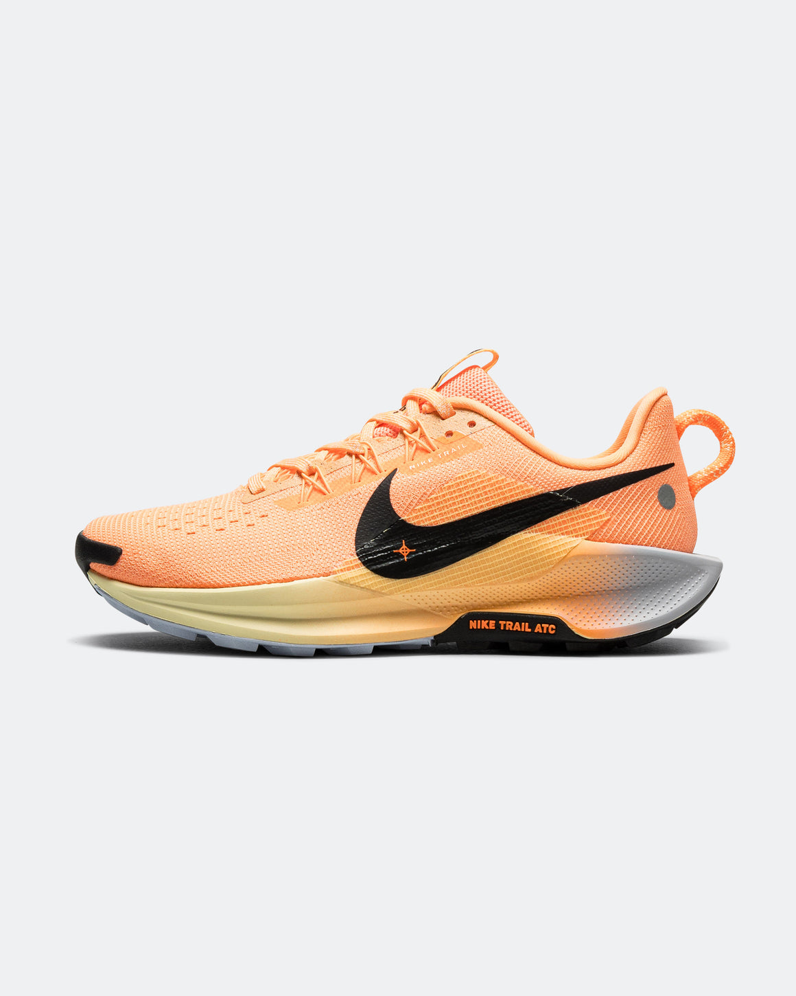 Nike - Womens ReactX Pegasus Trail 5 - Orange Pulse/Black-Ghost-Alabaster - Up There Athletics