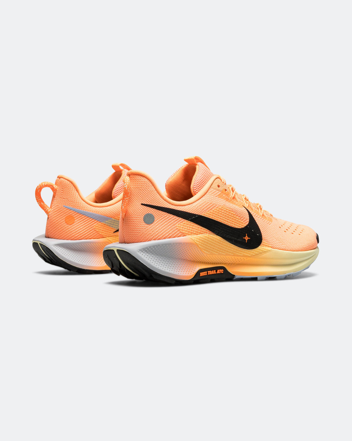 Nike - Womens ReactX Pegasus Trail 5 - Orange Pulse/Black-Ghost-Alabaster - Up There Athletics