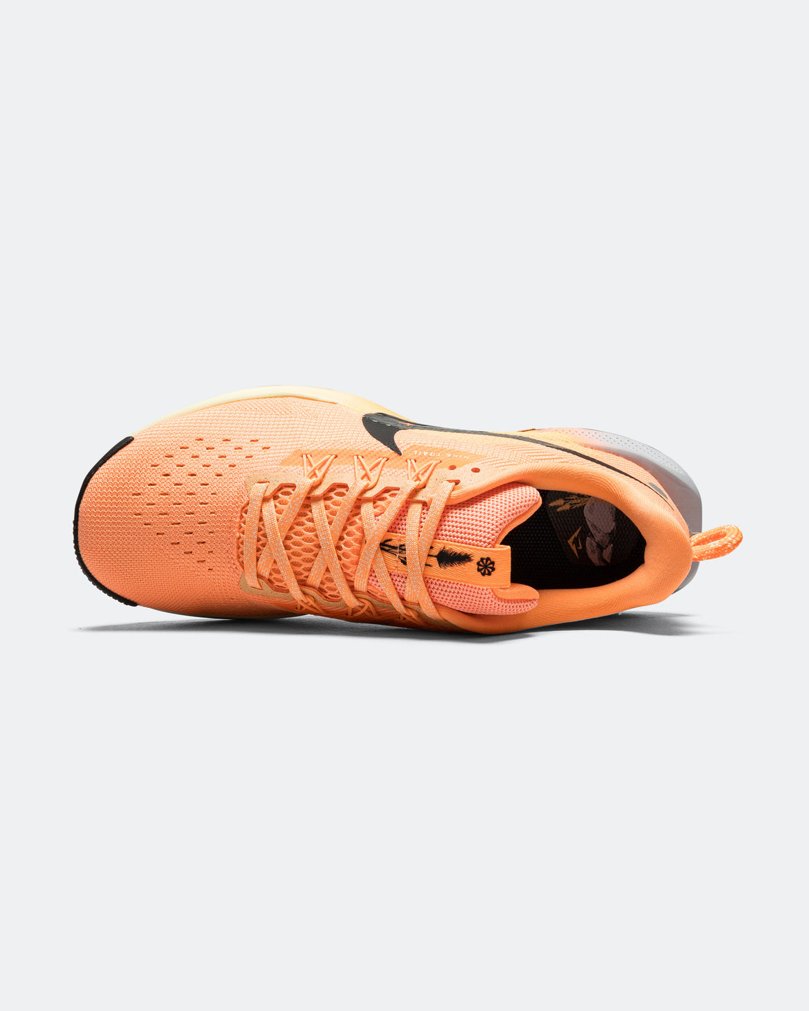 Nike - Womens ReactX Pegasus Trail 5 - Orange Pulse/Black-Ghost-Alabaster - Up There Athletics