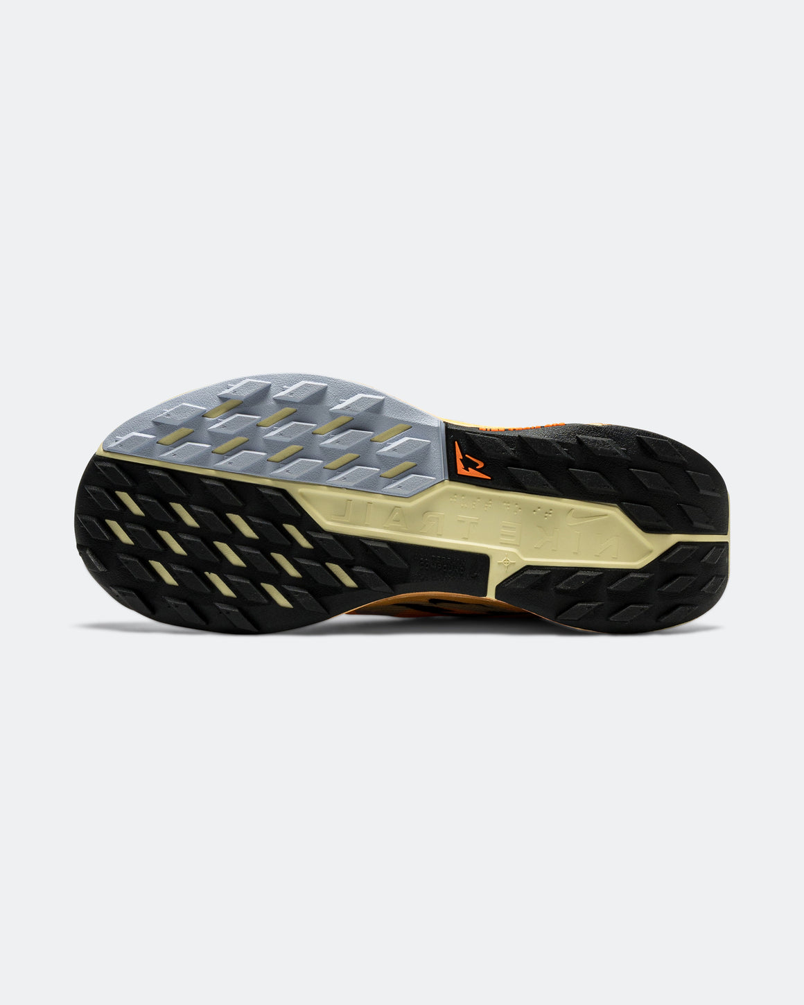 Nike - Womens ReactX Pegasus Trail 5 - Orange Pulse/Black-Ghost-Alabaster - Up There Athletics