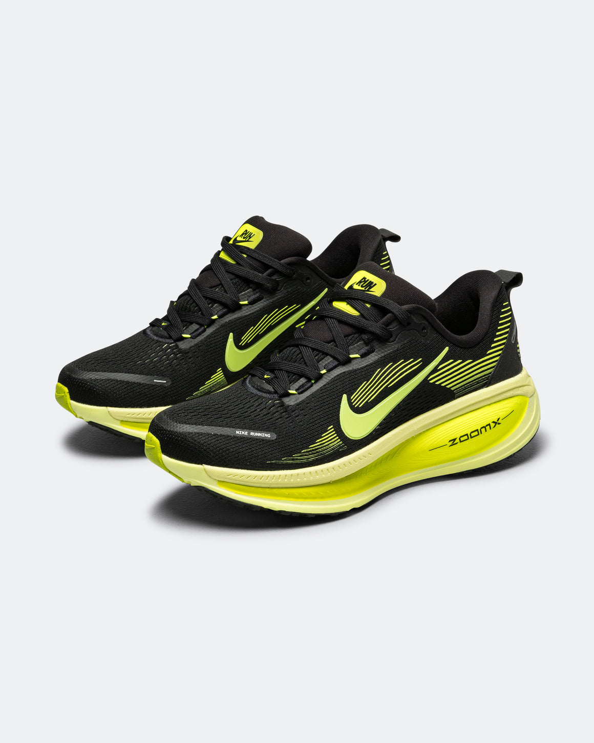 Nike - Womens Vomero 18 - Black/Volt-Cyber-Lt Lemon Twist - Up There Athletics