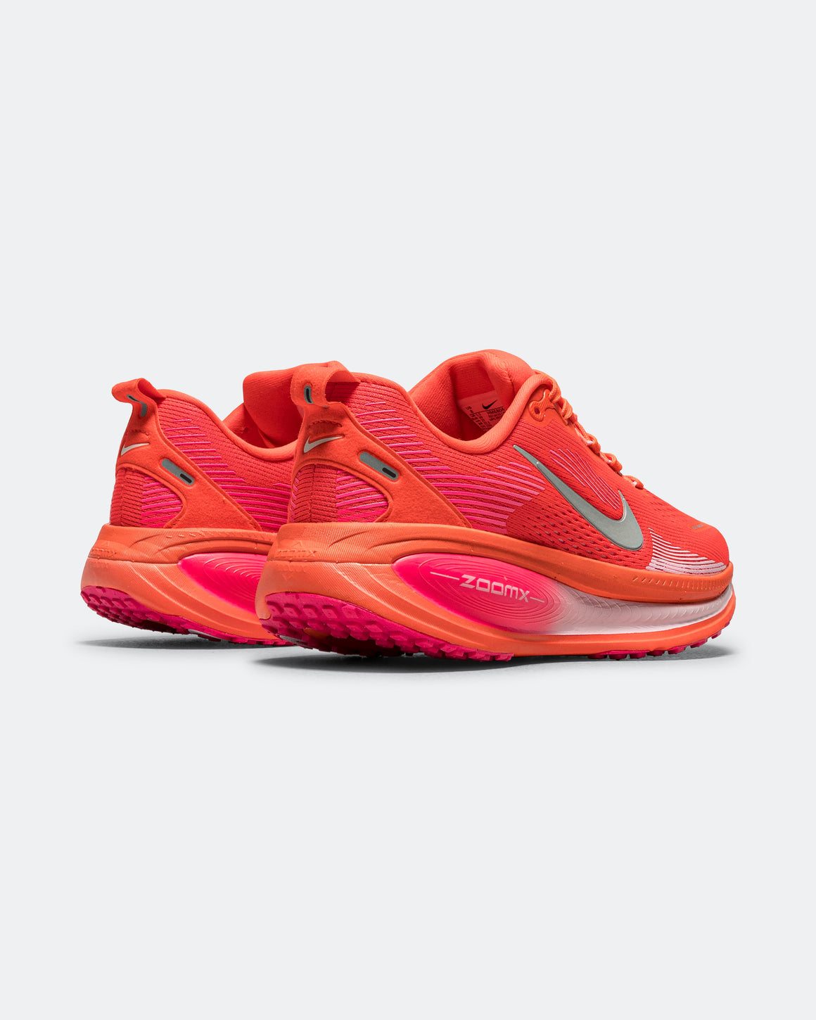 Nike - Womens Vomero 18 - Bright Crimson/Metallic Silver - Up There Athletics