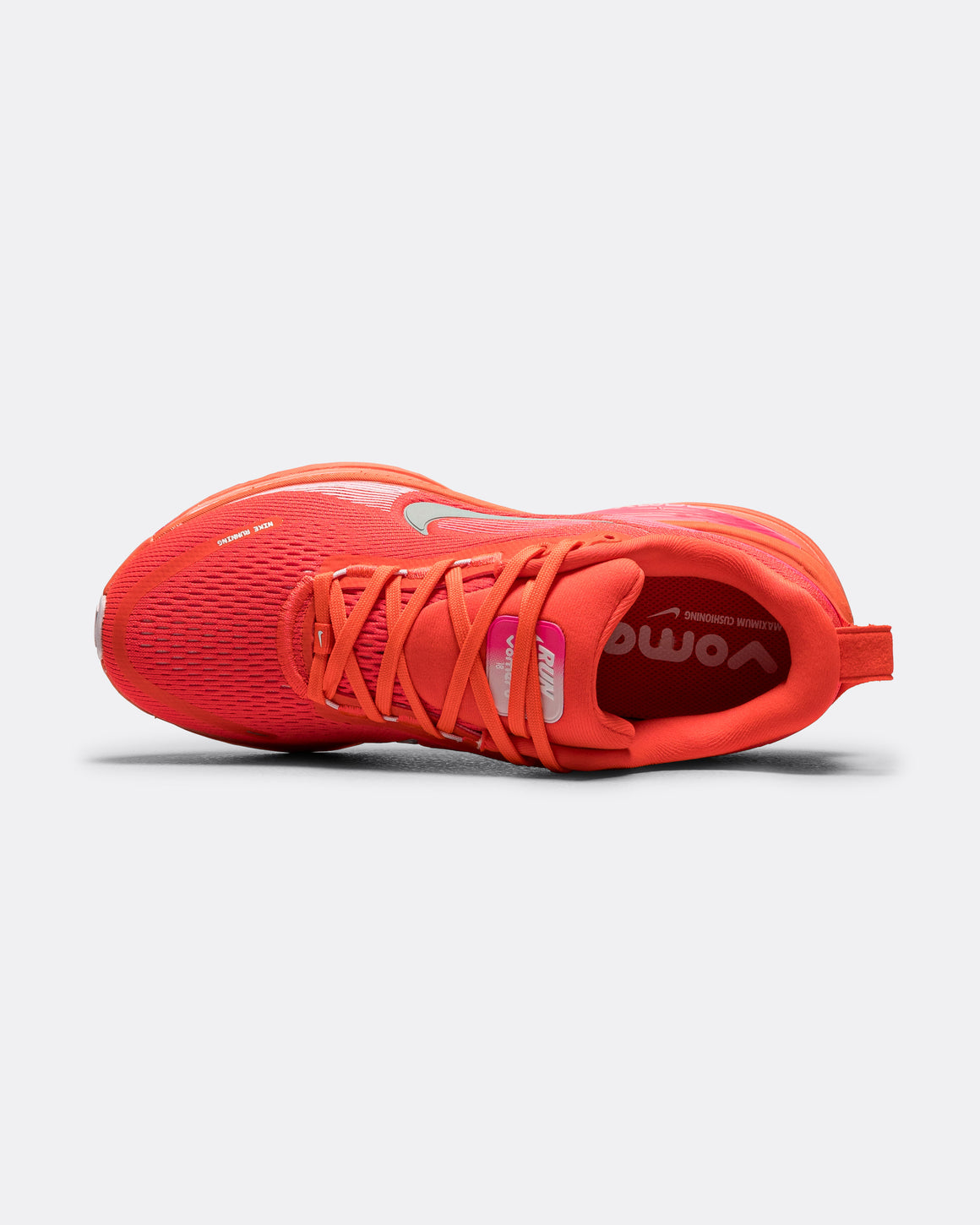 Nike - Womens Vomero 18 - Bright Crimson/Metallic Silver - Up There Athletics