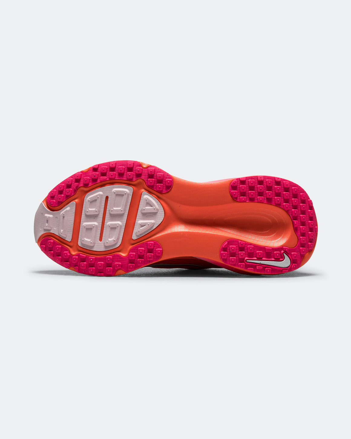 Nike - Womens Vomero 18 - Bright Crimson/Metallic Silver - Up There Athletics