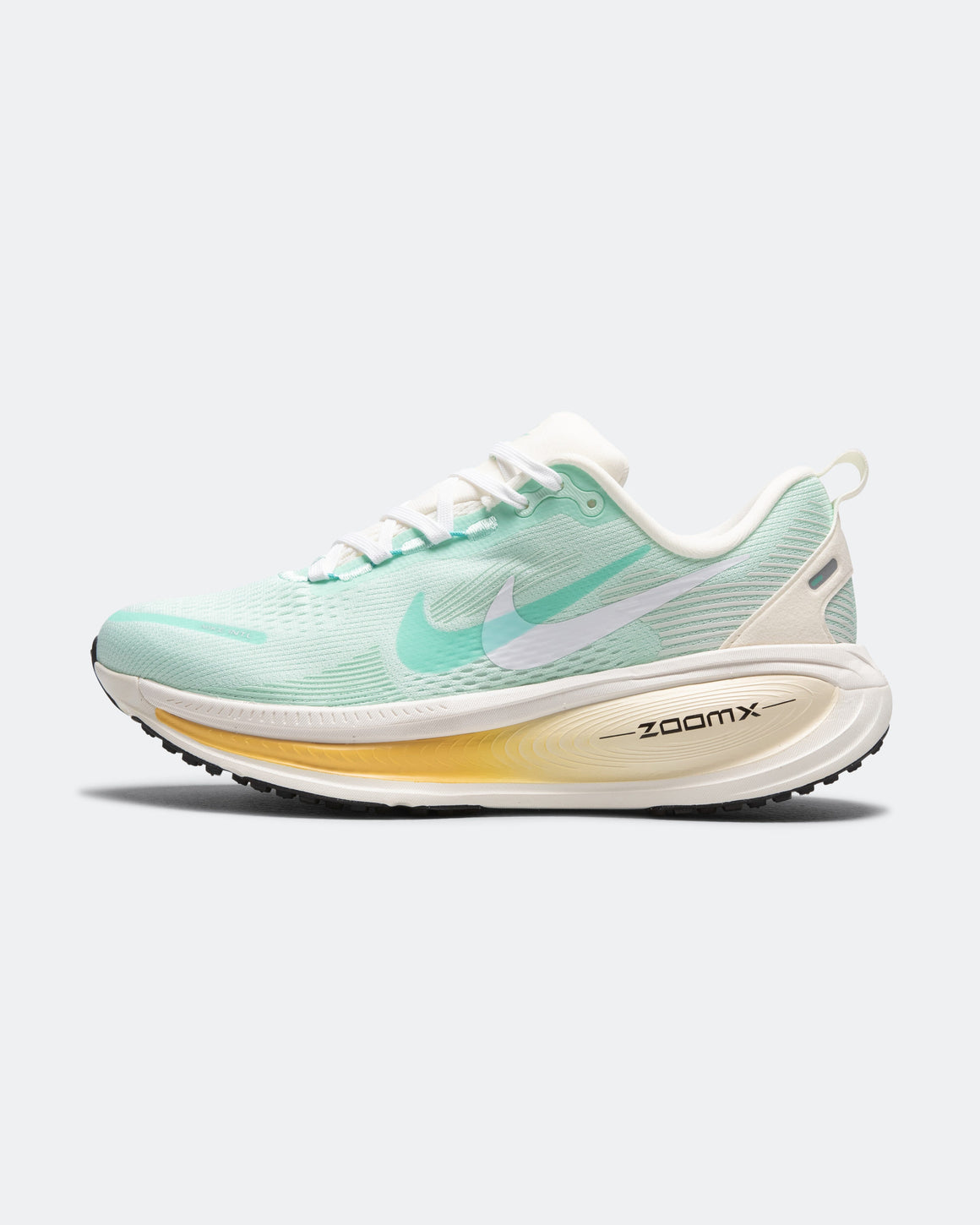 Nike - Womens Vomero 18 - Mint Foam/Bleached Turquoise-Sail-Topaz Gold - Up There Athletics