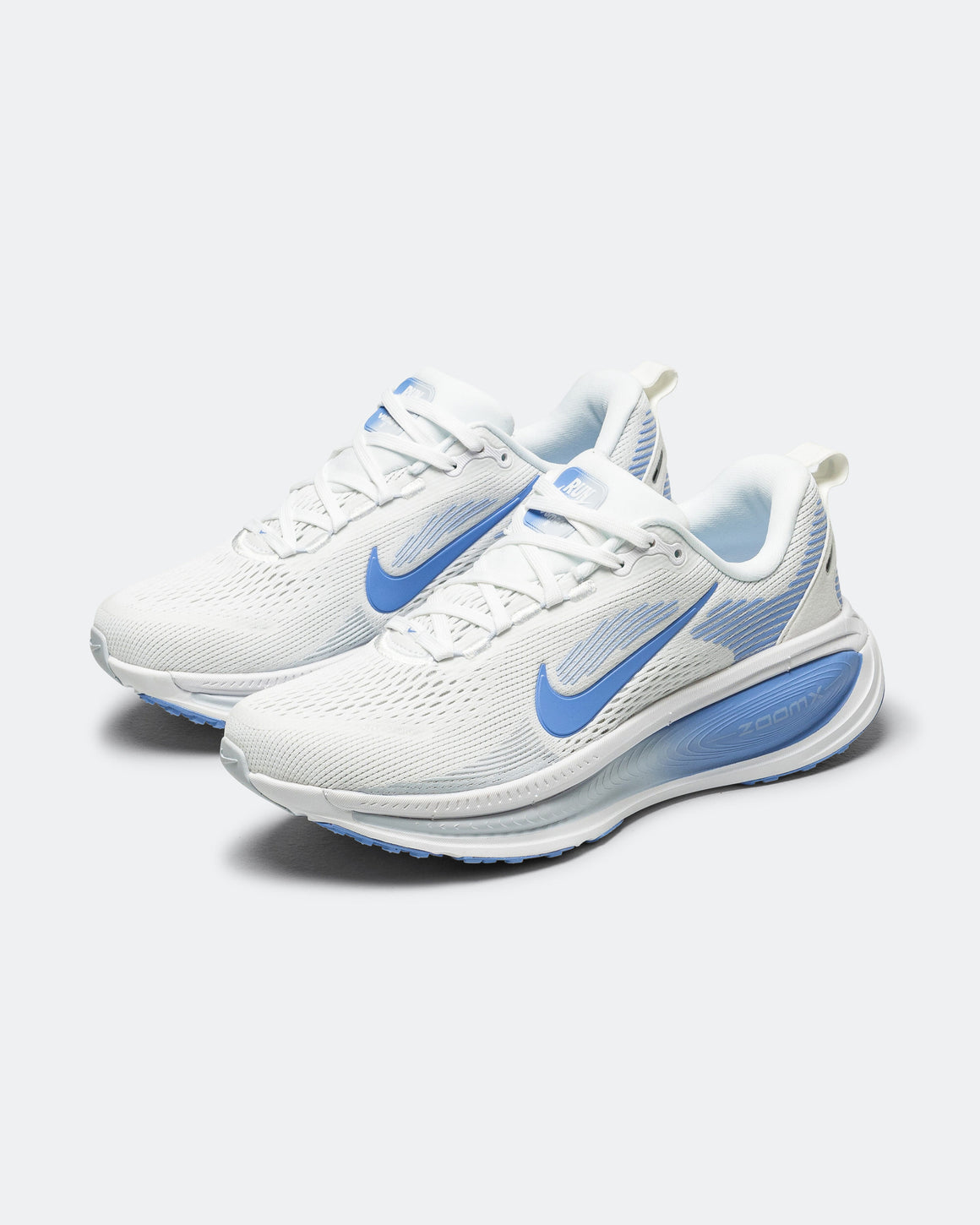 Nike - Womens Vomero 18 - White/Royal Pulse-Football Grey - Up There Athletics