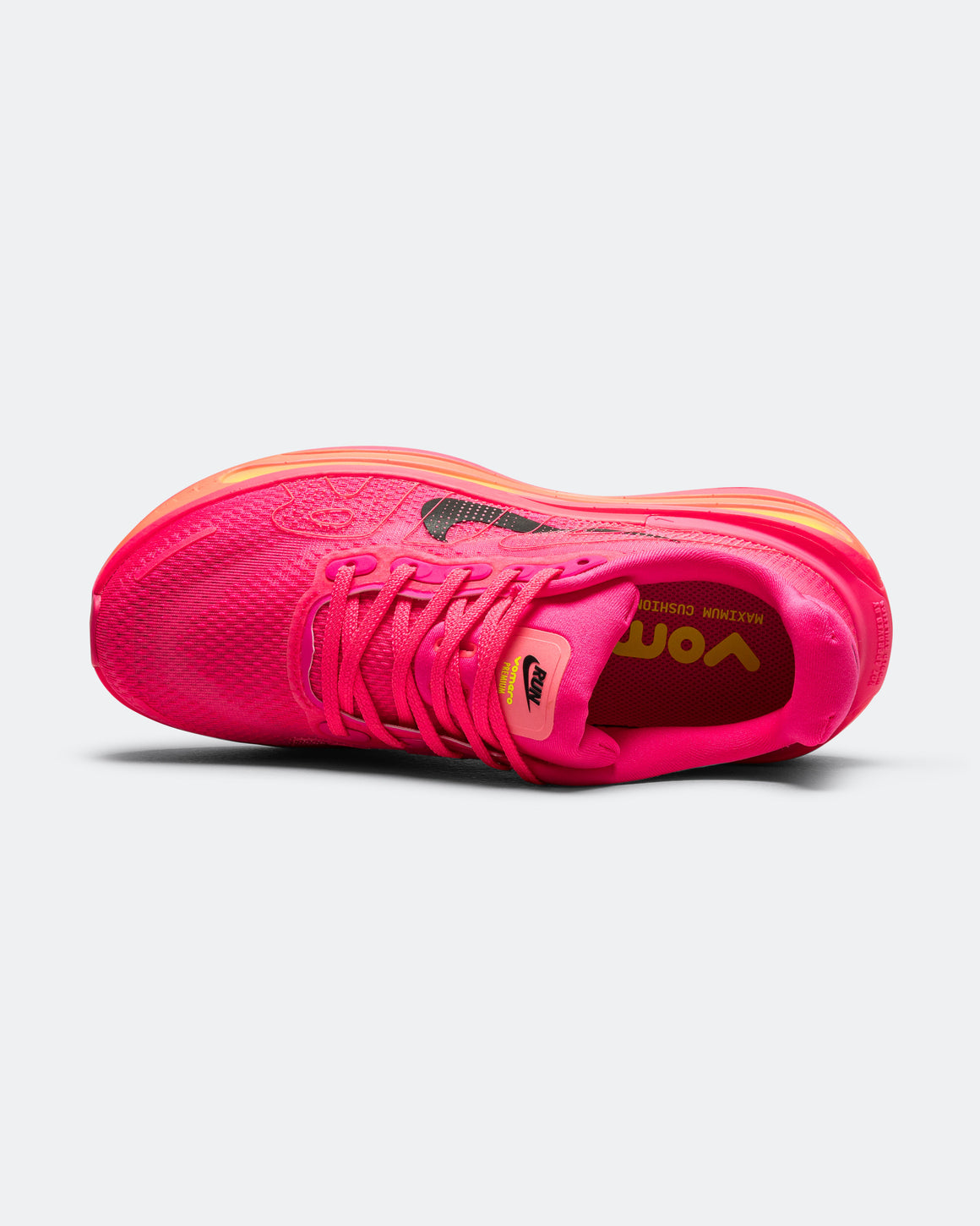 Nike - Womens Vomero Premium - Hyper Pink/Black-Digital Pink-Volt-Hot Punch - Up There Athletics
