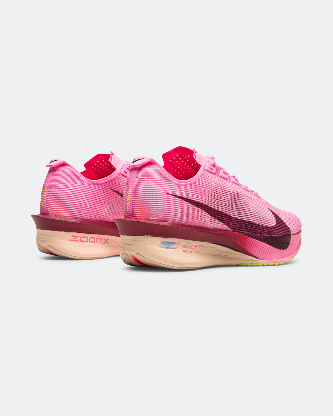 Nike - Womens ZoomX Vaporfly Next% 4 - Pink Spell/Bordeaux-Hyper Pink-Volt - Up There Athletics