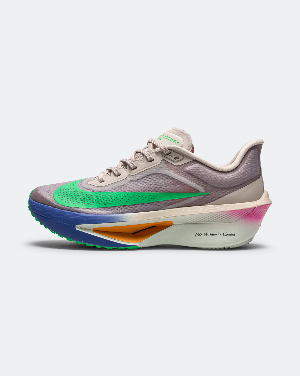 Nike - Mens Zoom Fly 6 EK - Silt Red/Green Shock-Persian Violet-Fire Pink - Up There Athletics