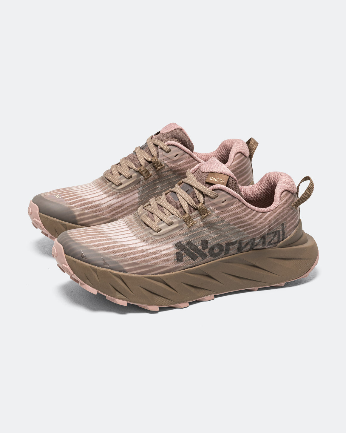 NNormal - Womens Cadi - Brown/Pink - Up There Athletics