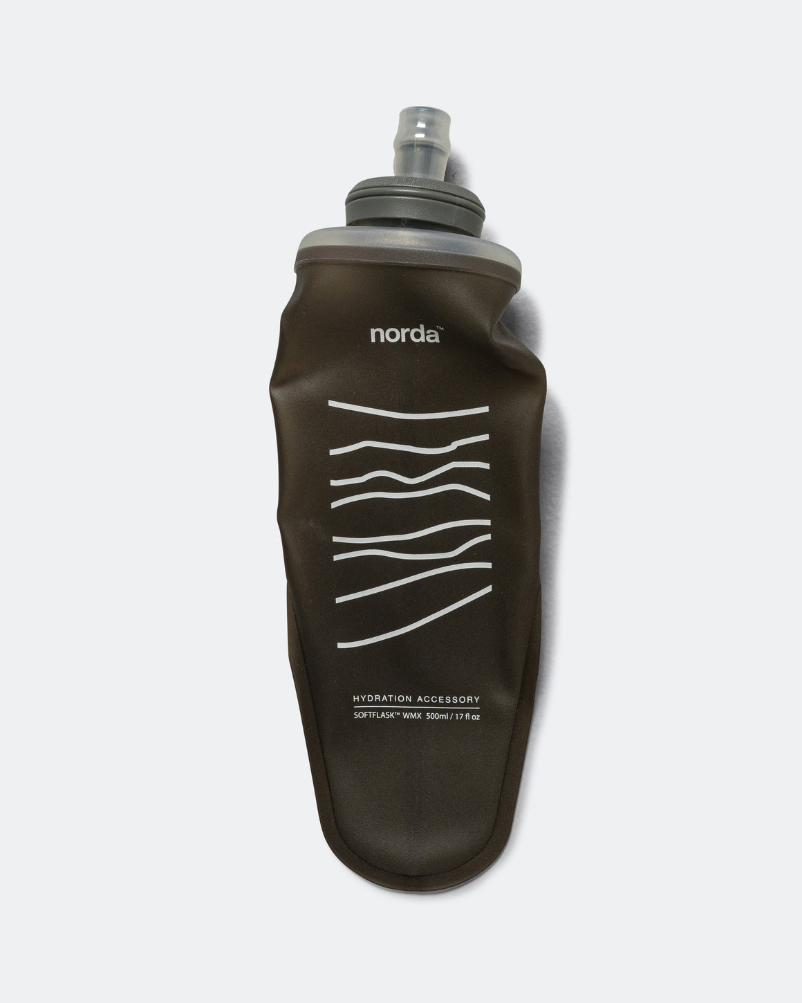 Norda - Hydrapack Soft Flask - Smoky Quartz - Up There Athletics