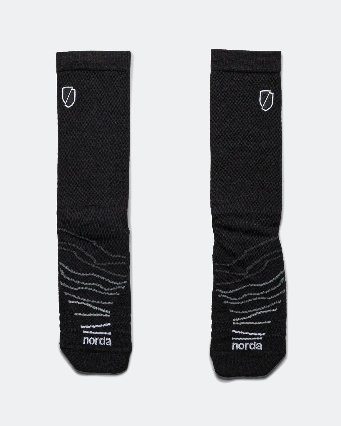 Norda - Performance Socks - Black - Up There Athletics
