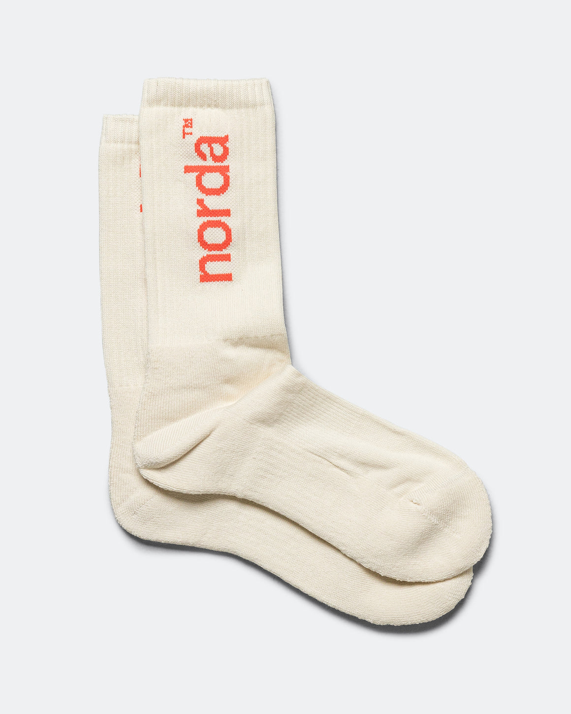 Norda - Retro Socks - Cream - Up There Athletics