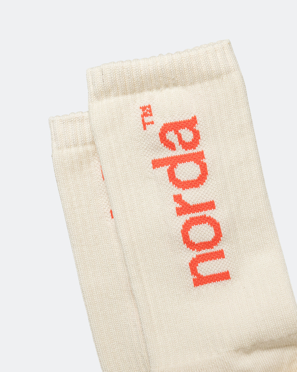 Norda - Retro Socks - Cream - Up There Athletics
