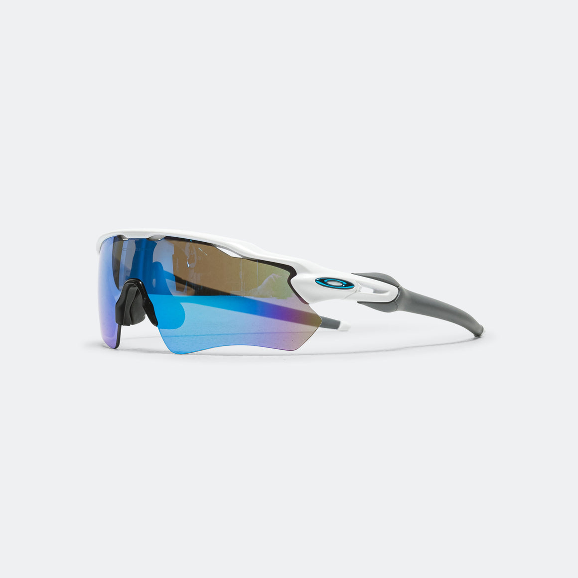 Oakley - Radar EV Path - Polished White/Prizm Sapphire - Up There Athletics