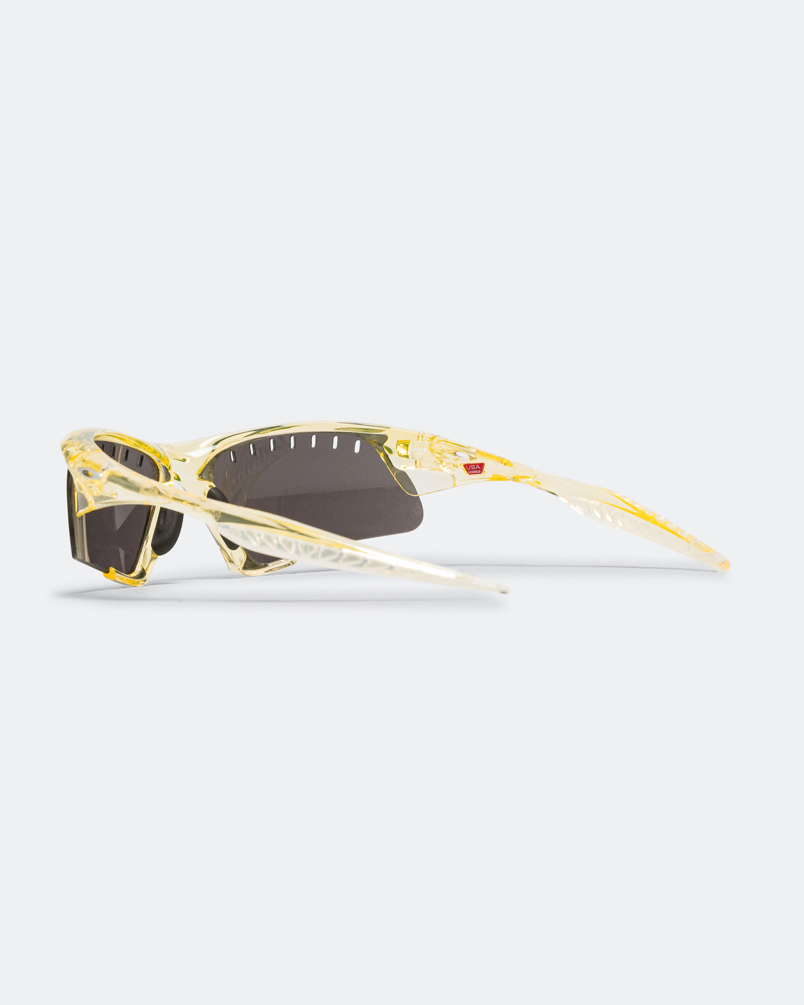 Oakley - Suture Jacket x Satisfy - Trans Yellow w/ Prizm Black Vented - Up There Athletics