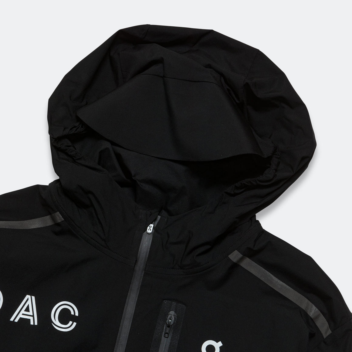 On Running - Mens Weather Jacket OAC - Black - Up There Athletics