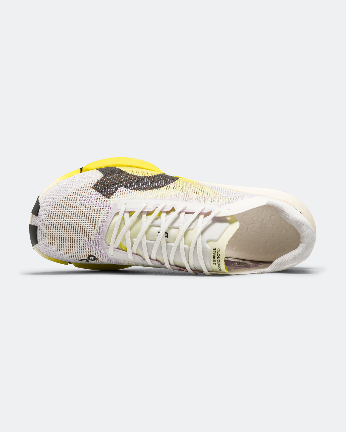On Running - Cloudboom Strike 2 - White/Lime - Up There Athletics
